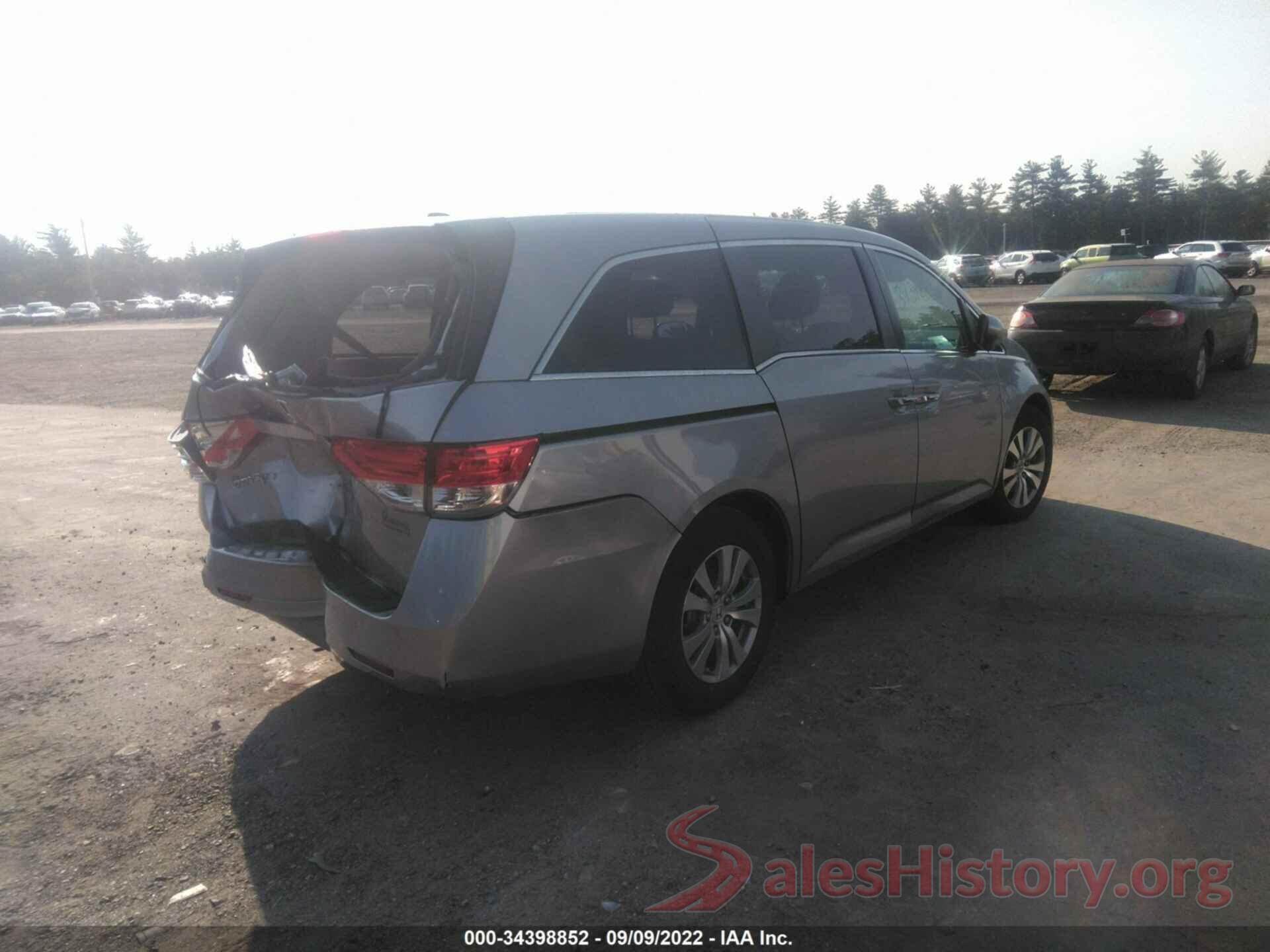 5FNRL5H64HB026893 2017 HONDA ODYSSEY