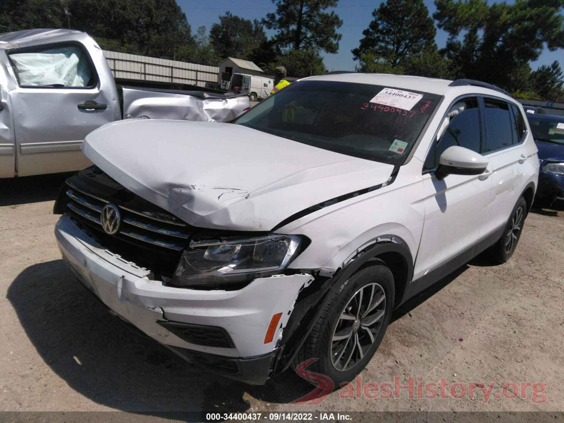 3VV3B7AX0MM134202 2021 VOLKSWAGEN TIGUAN