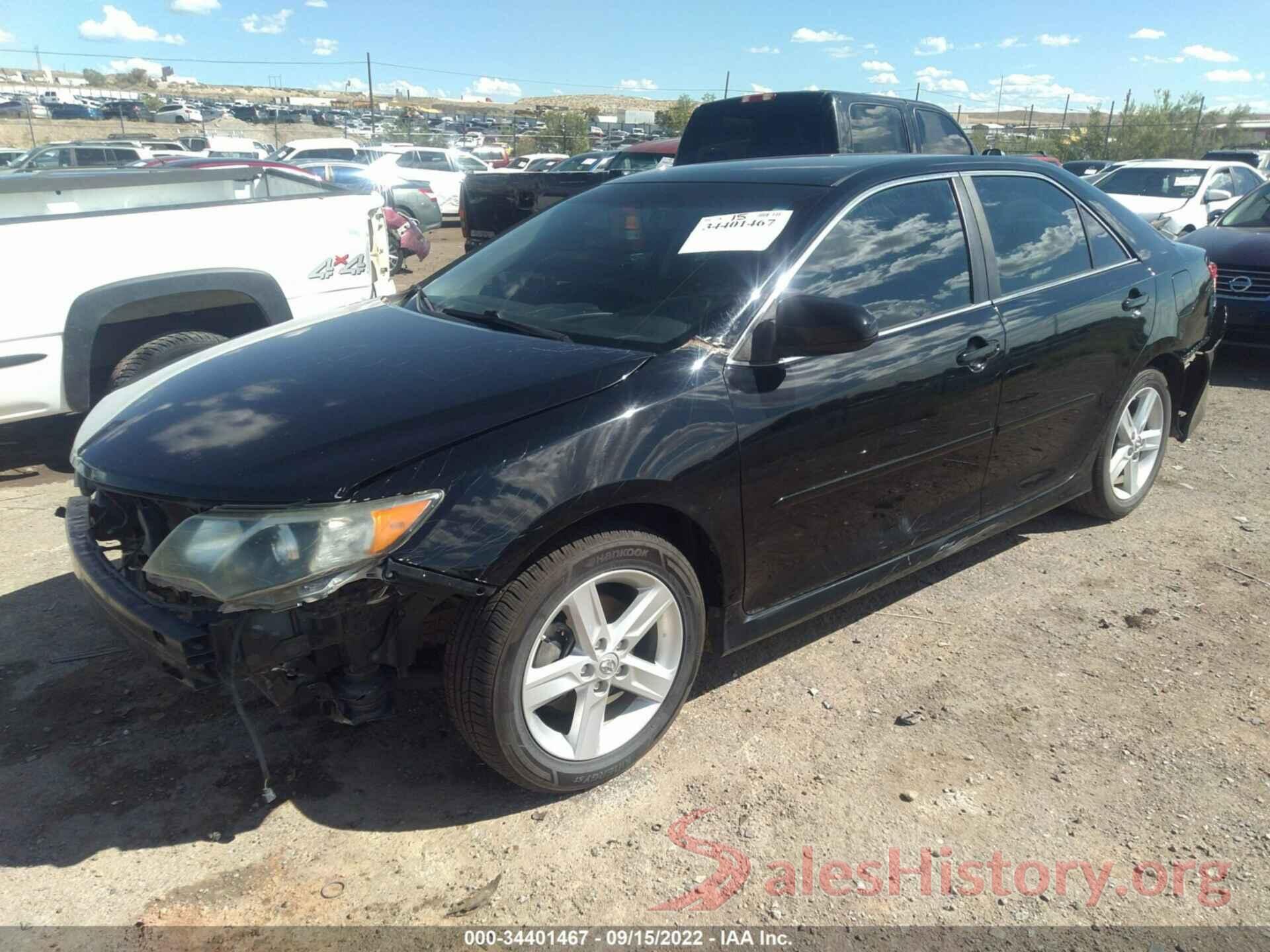 4T1BF1FK8DU263109 2013 TOYOTA CAMRY