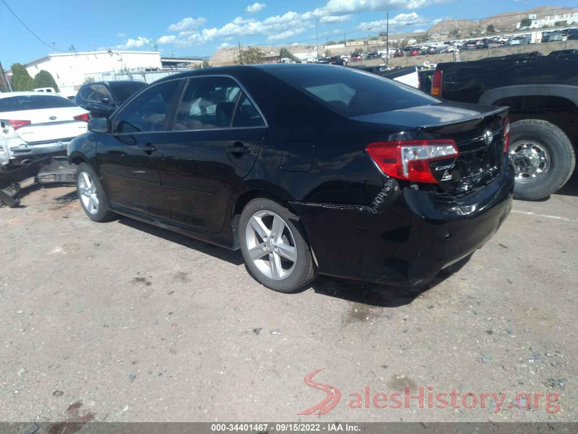 4T1BF1FK8DU263109 2013 TOYOTA CAMRY