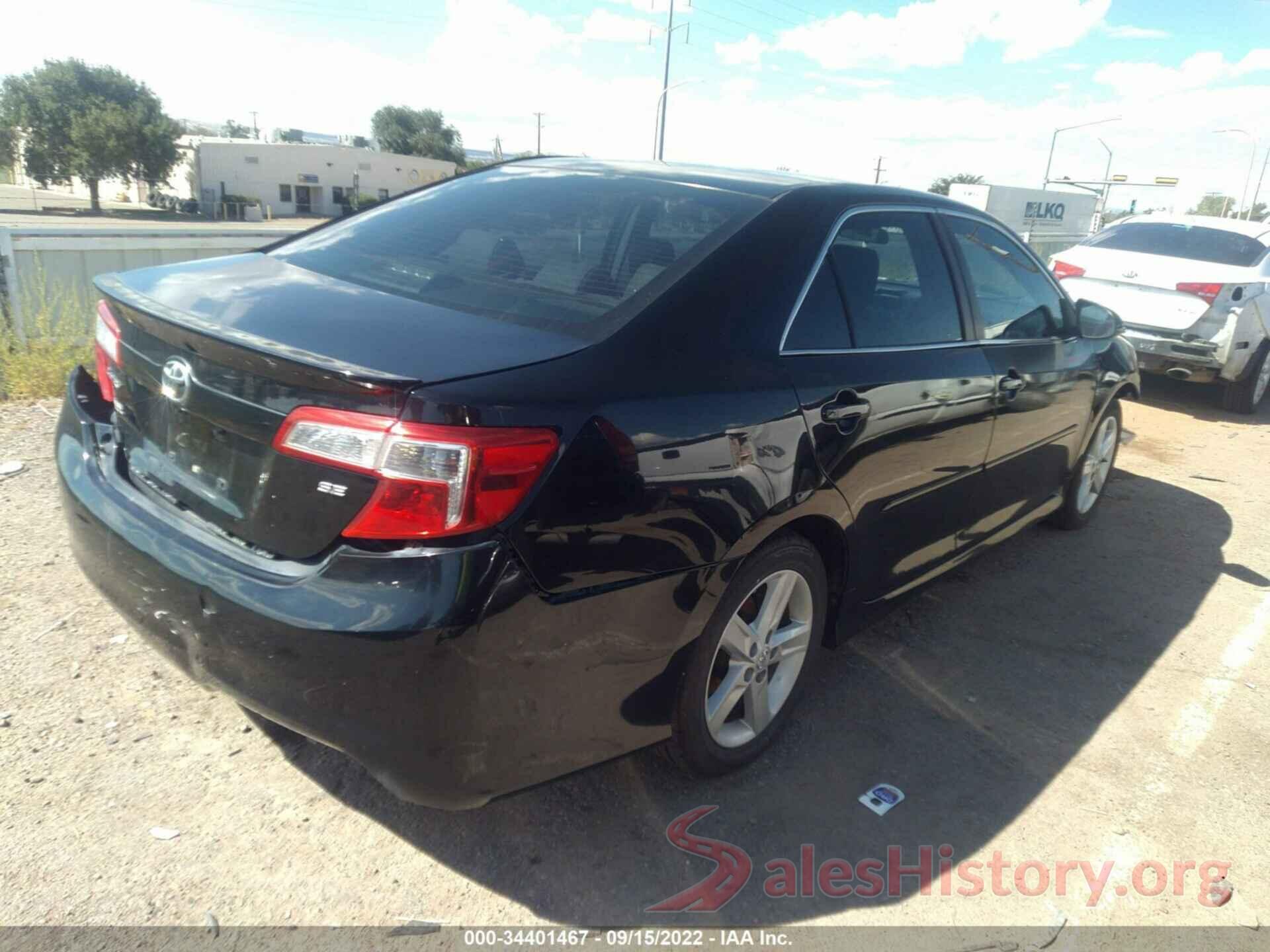 4T1BF1FK8DU263109 2013 TOYOTA CAMRY