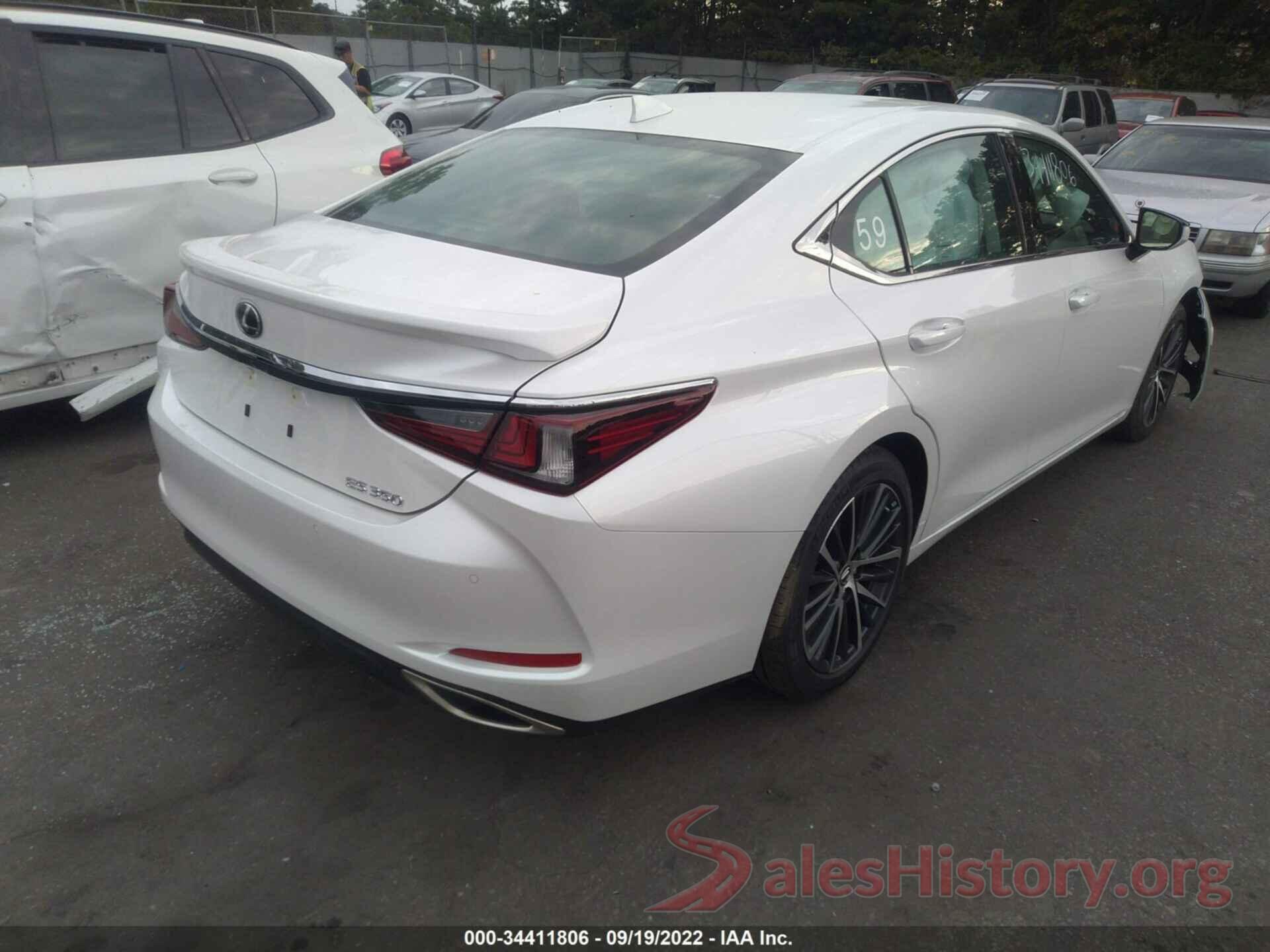 58ADZ1B11NU131431 2022 LEXUS ES