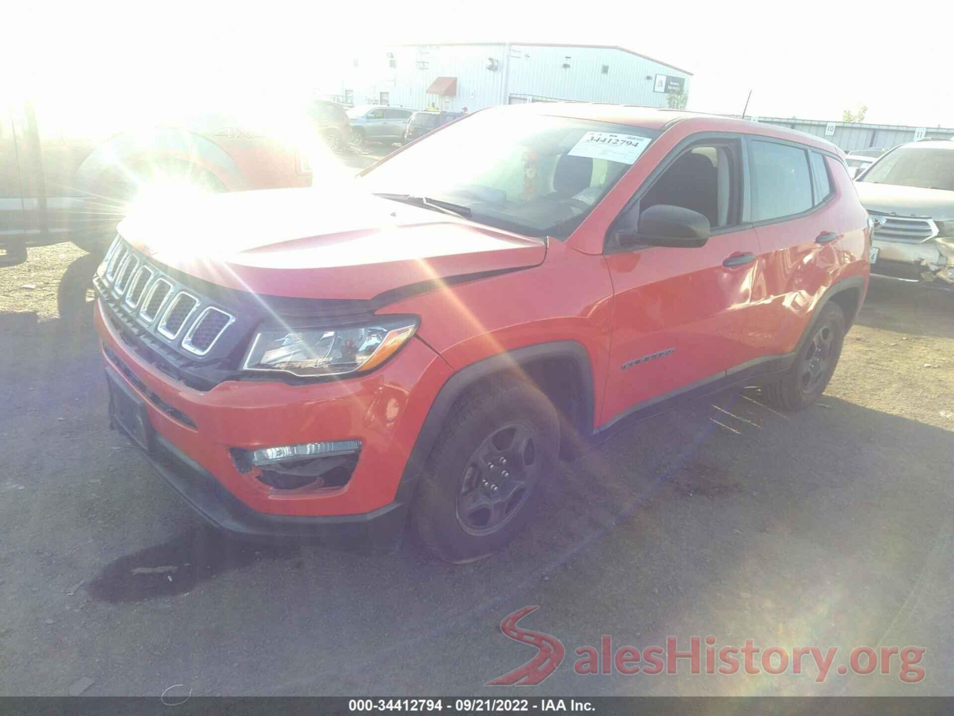 3C4NJCAB4LT252989 2020 JEEP COMPASS