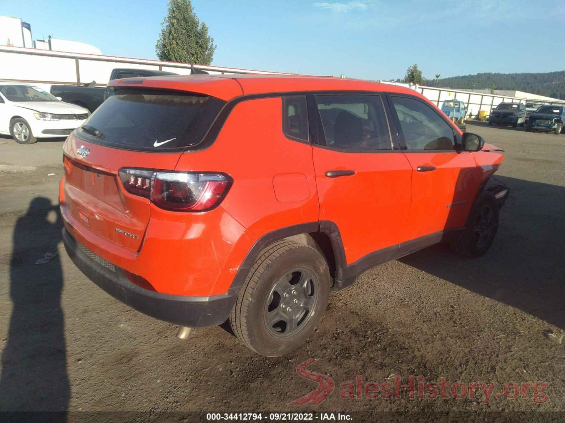 3C4NJCAB4LT252989 2020 JEEP COMPASS