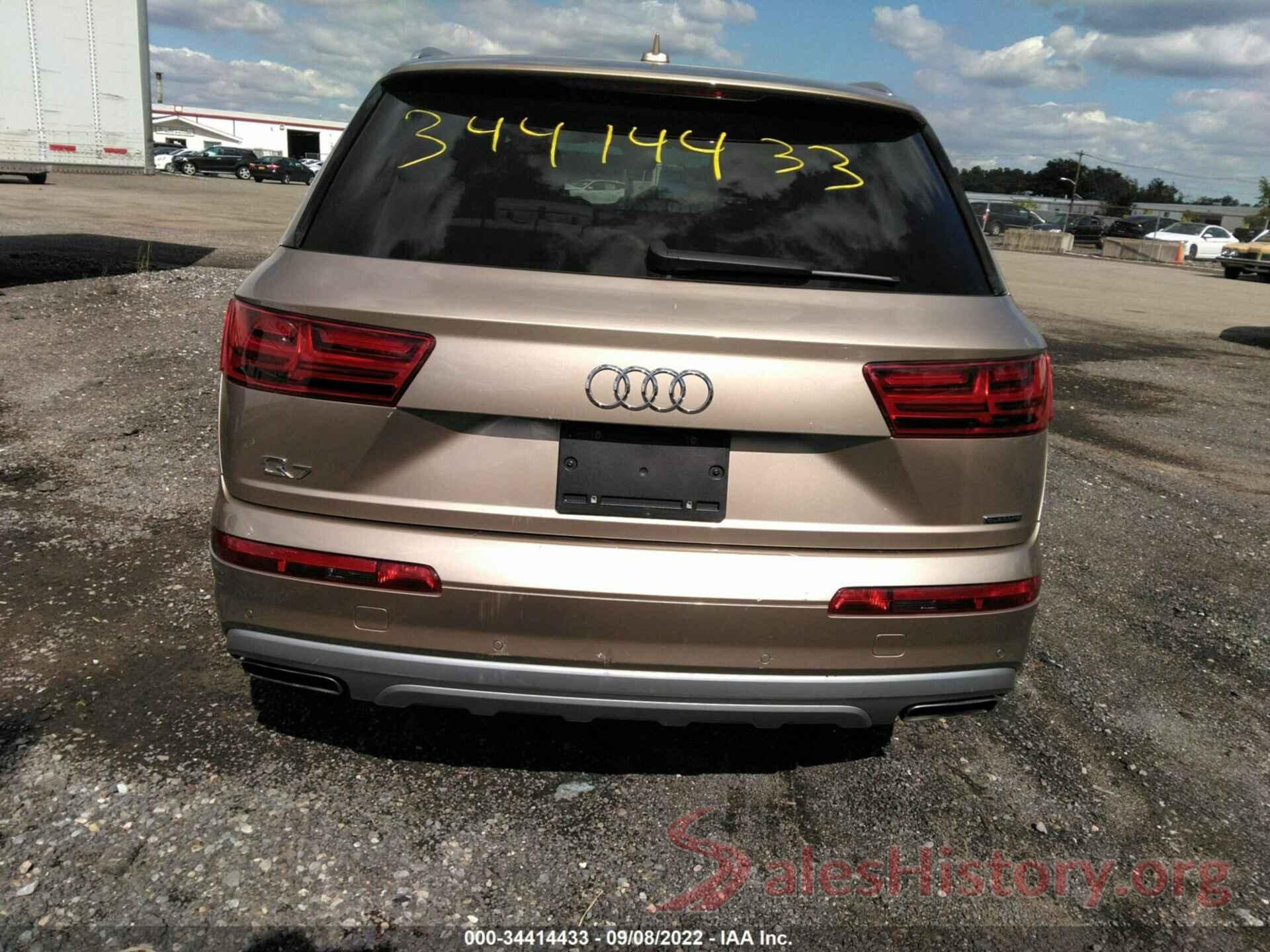 WA1LAAF79KD044119 2019 AUDI Q7