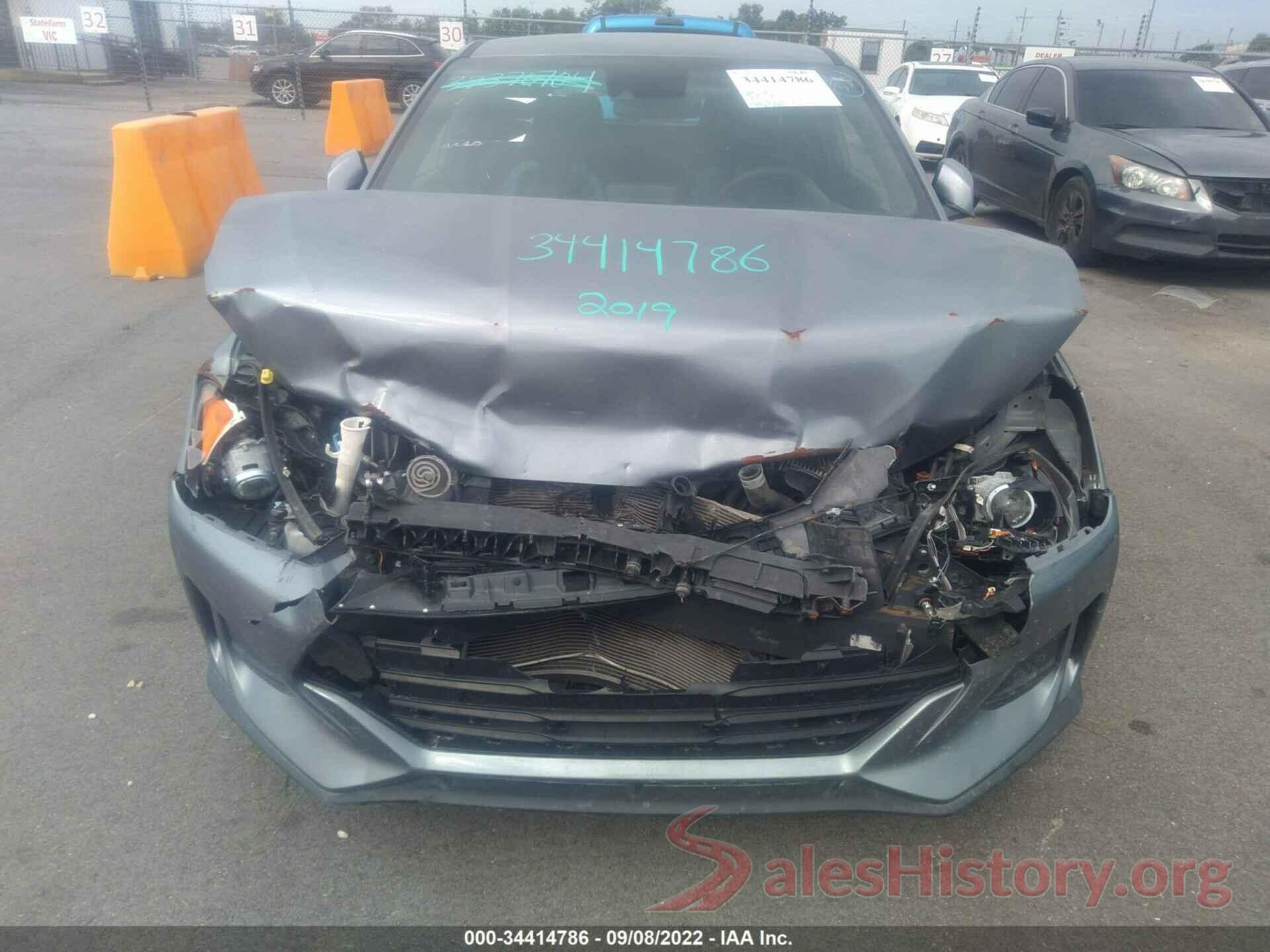 KMHTG6AF8KU006599 2019 HYUNDAI VELOSTER