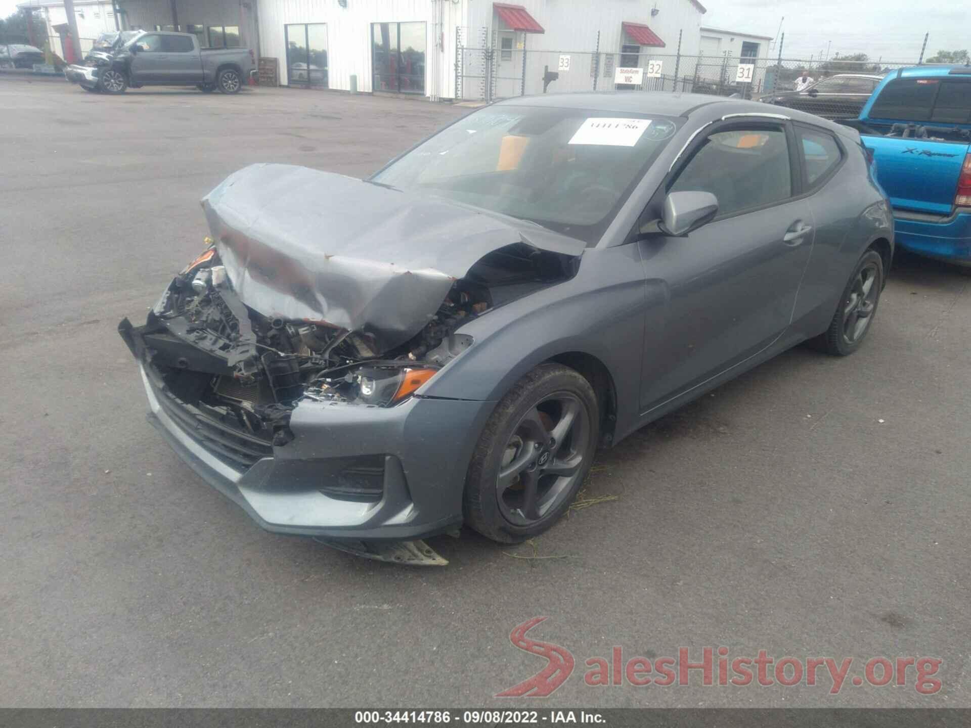 KMHTG6AF8KU006599 2019 HYUNDAI VELOSTER