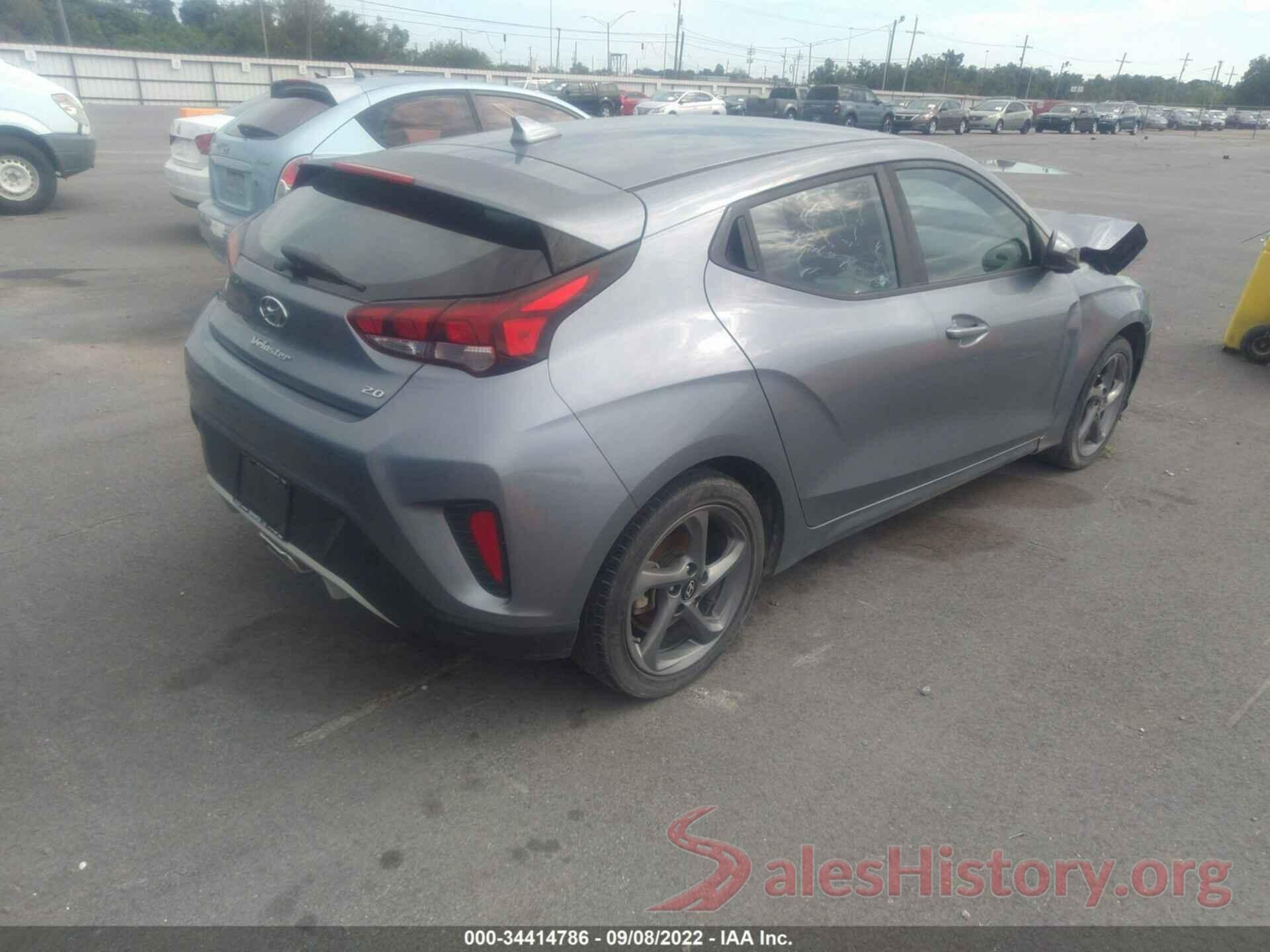 KMHTG6AF8KU006599 2019 HYUNDAI VELOSTER