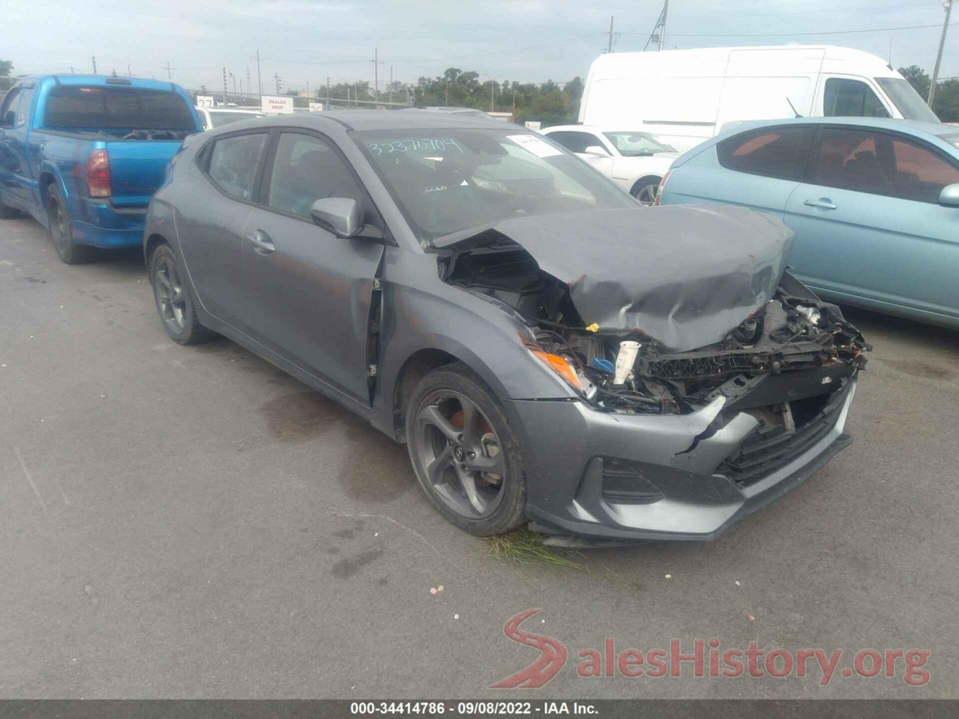 KMHTG6AF8KU006599 2019 HYUNDAI VELOSTER