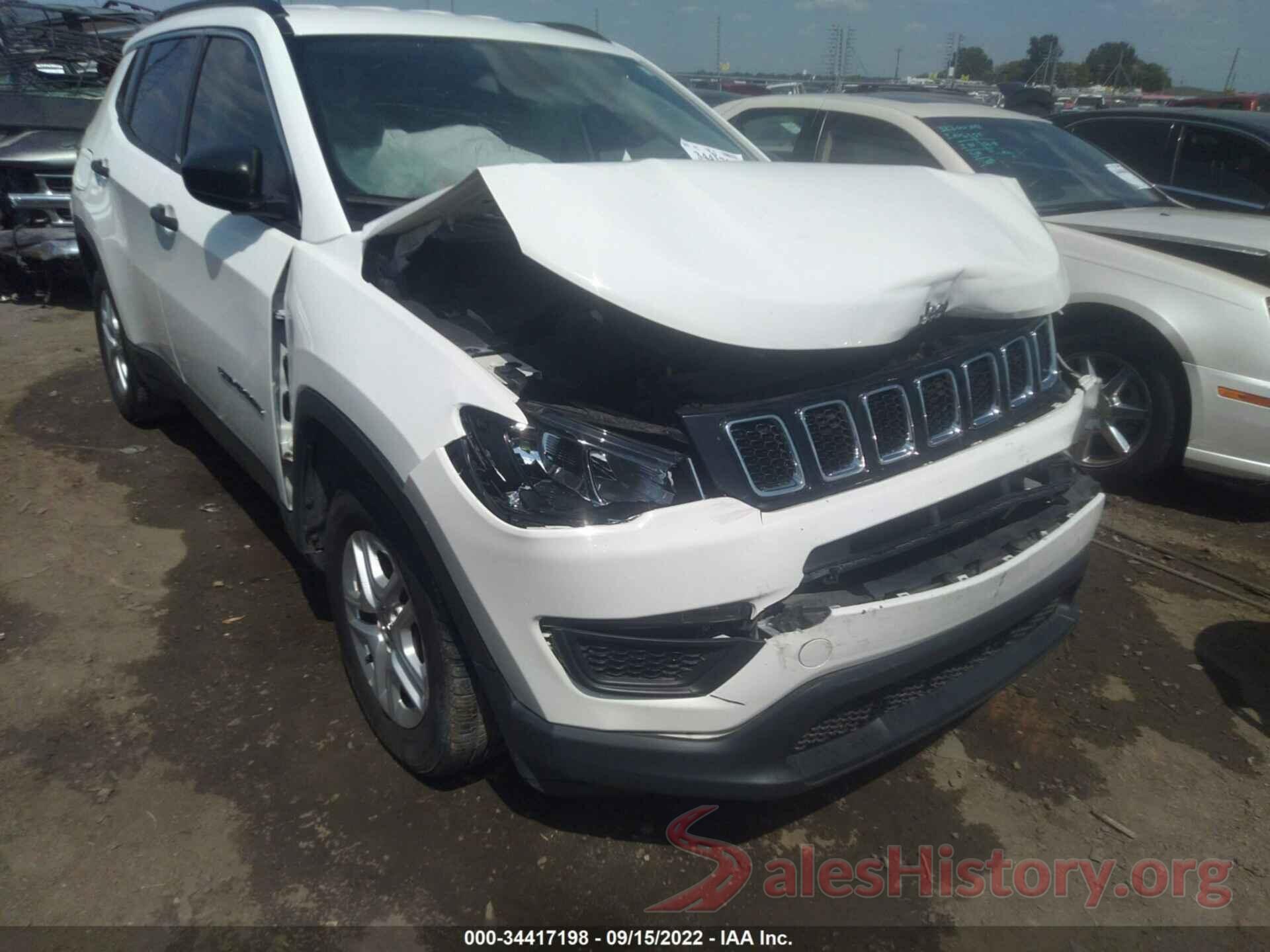 3C4NJCAB7KT613176 2019 JEEP COMPASS