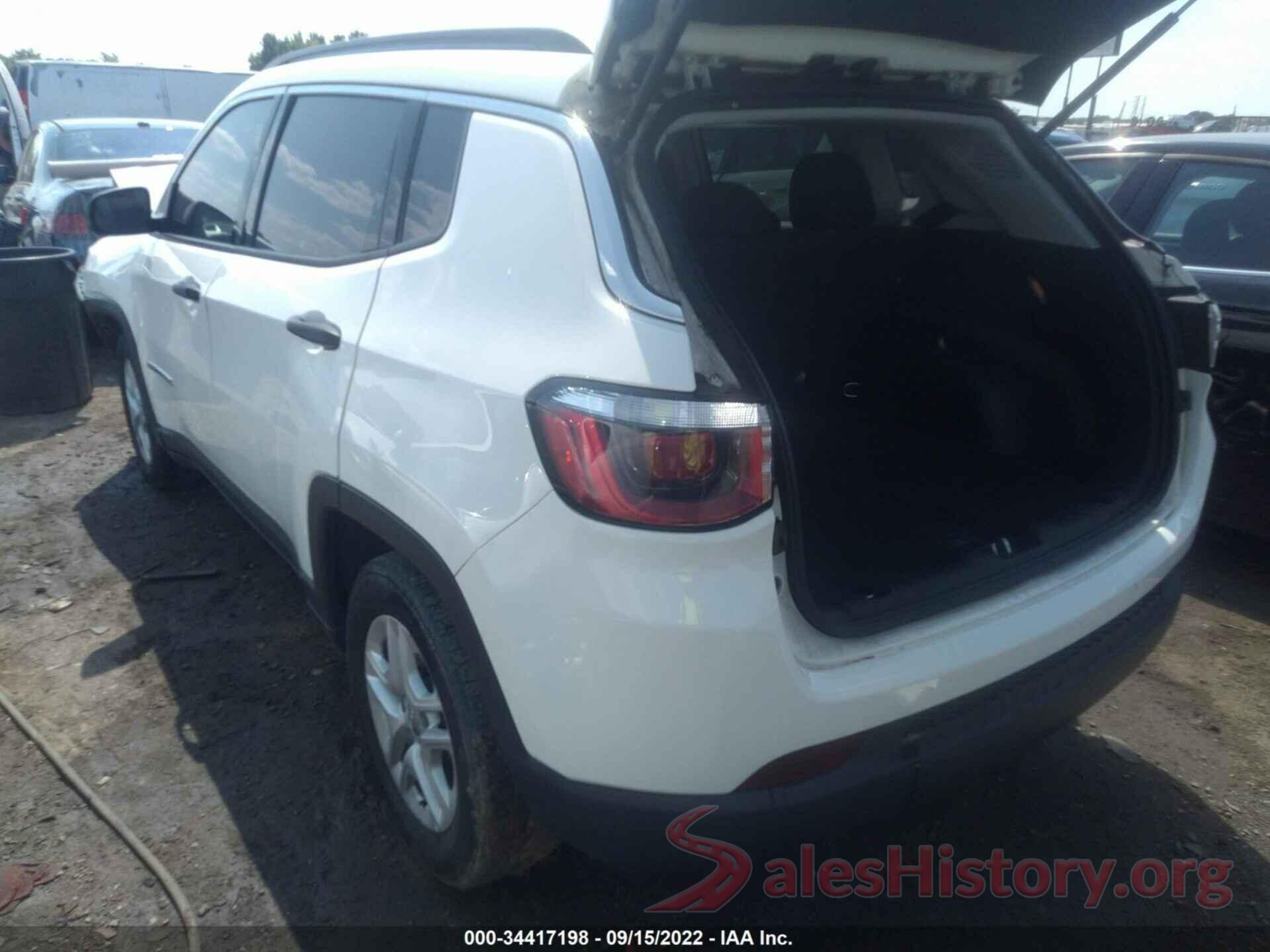 3C4NJCAB7KT613176 2019 JEEP COMPASS