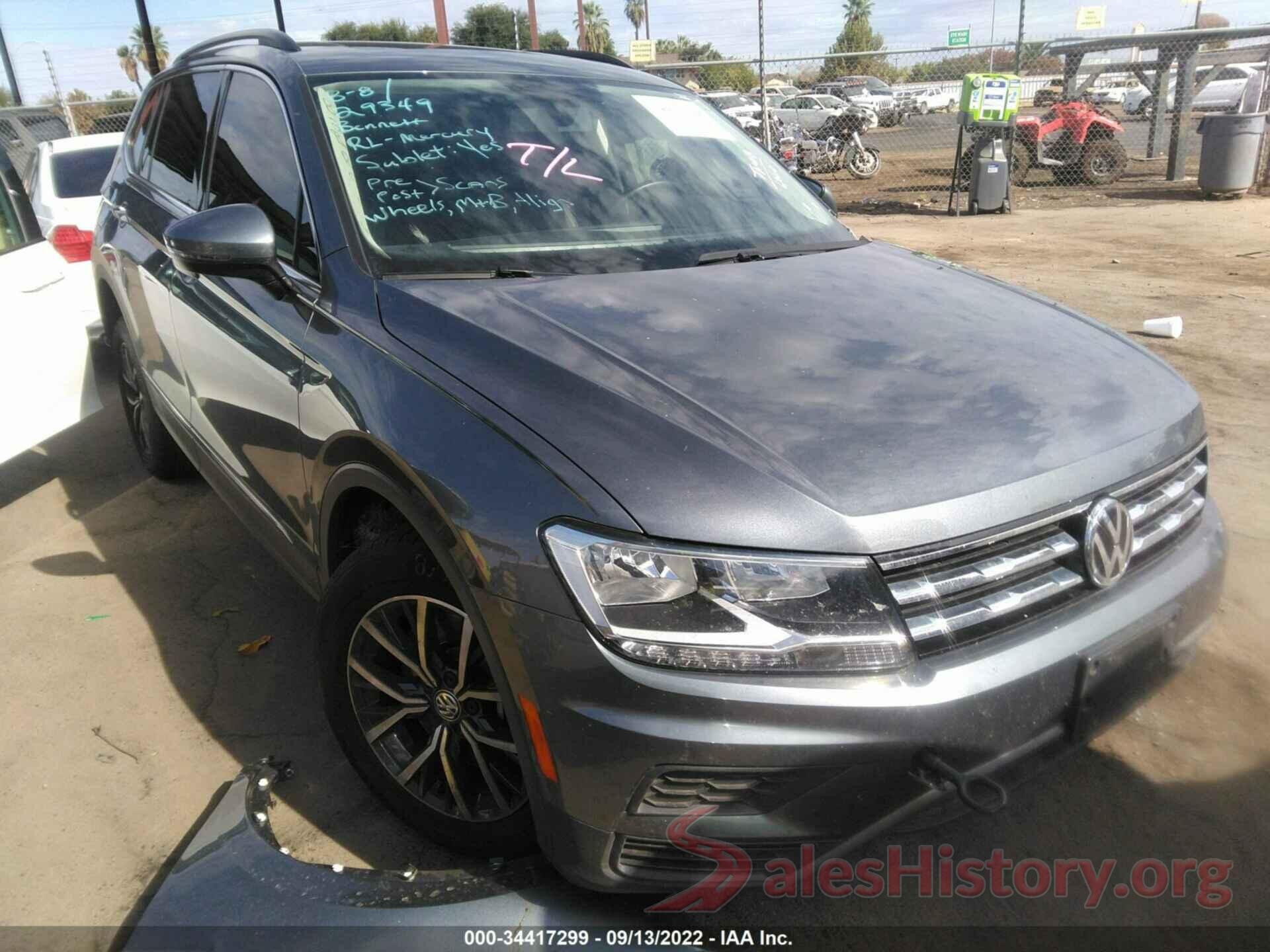 3VV3B7AX5LM093760 2020 VOLKSWAGEN TIGUAN