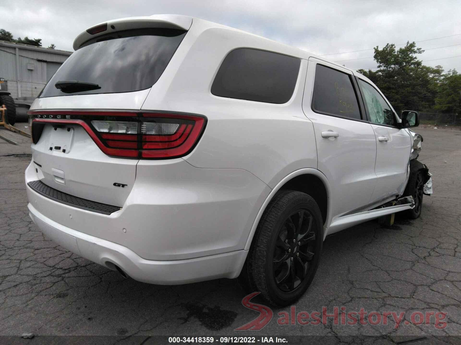 1C4RDJDG2LC395178 2020 DODGE DURANGO