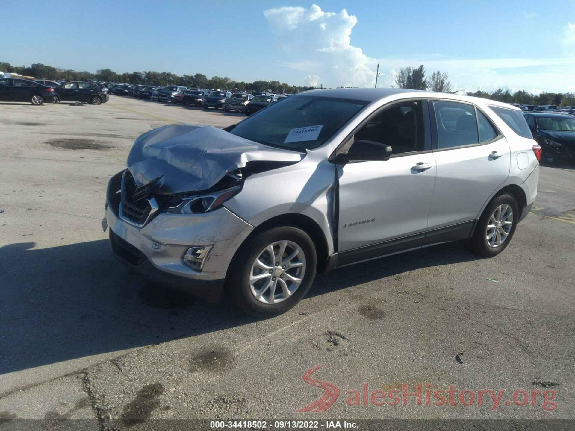 3GNAXHEV6JL393498 2018 CHEVROLET EQUINOX