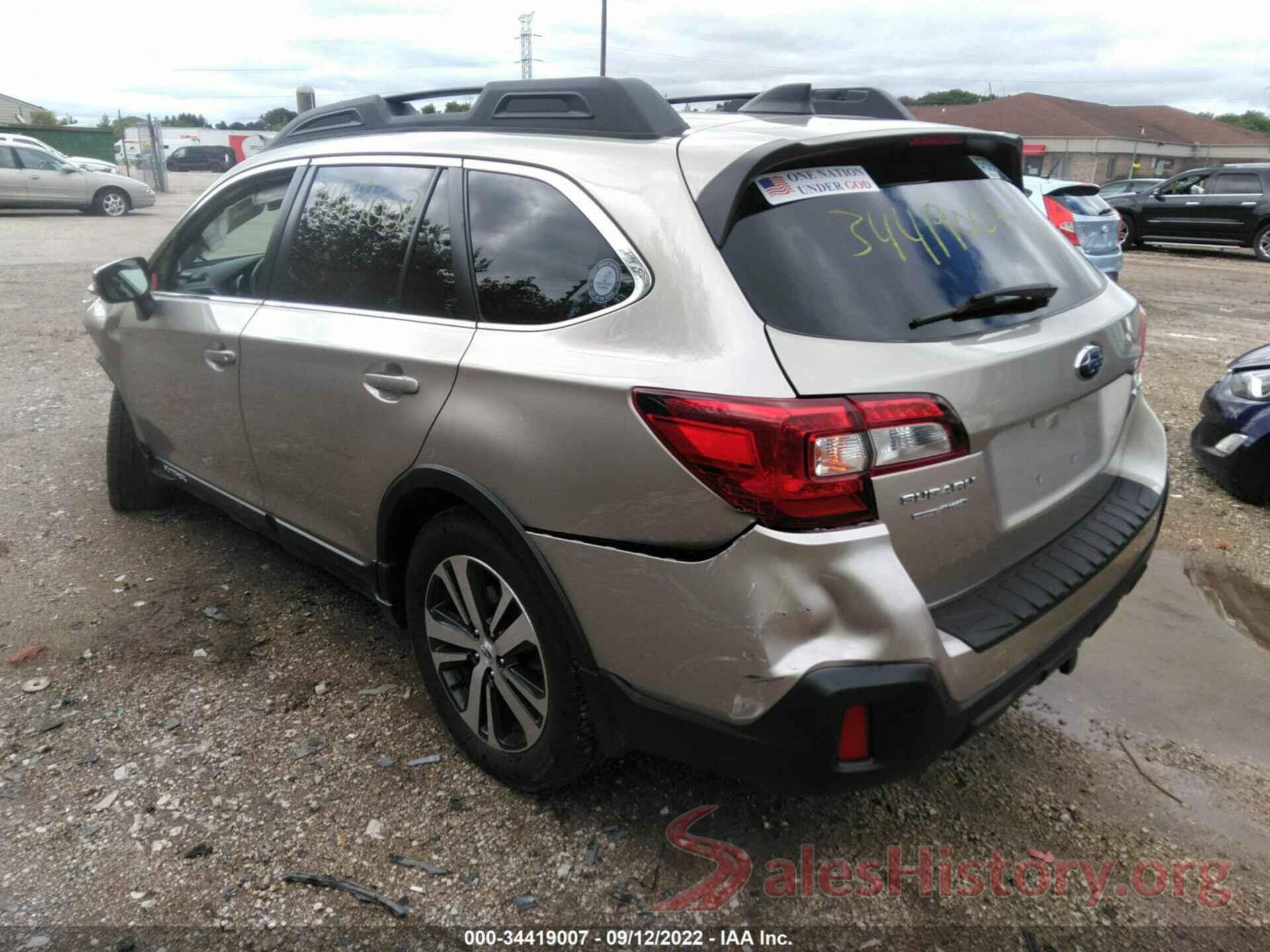 4S4BSANC2J3230257 2018 SUBARU OUTBACK