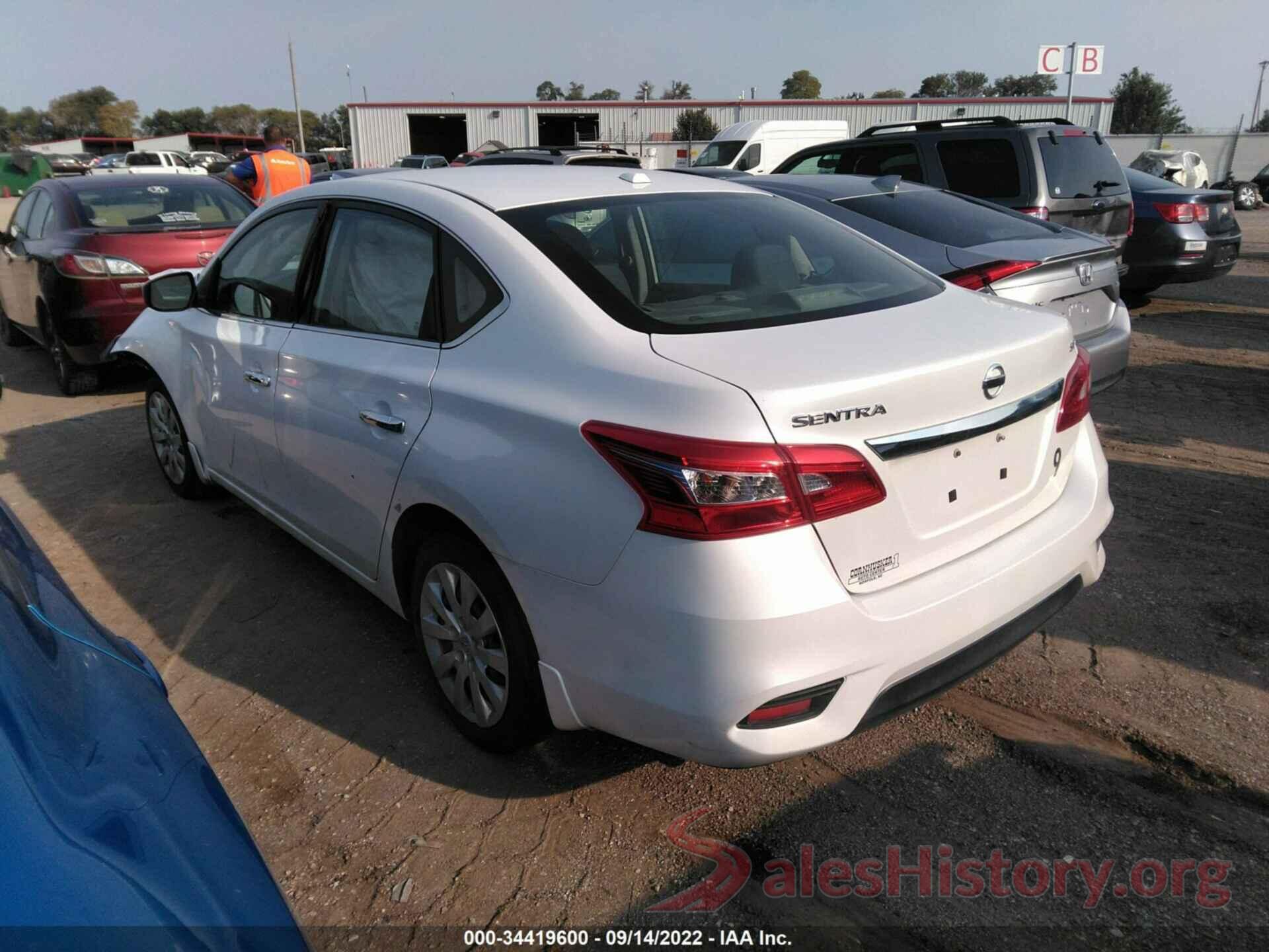 3N1AB7APXHY333720 2017 NISSAN SENTRA