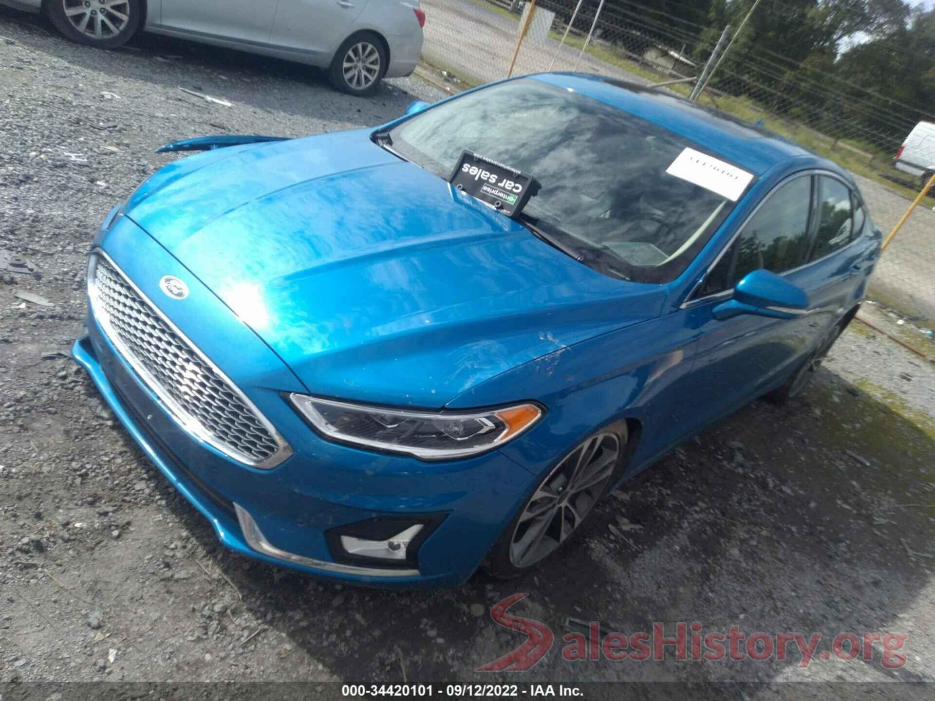 3FA6P0K9XKR238397 2019 FORD FUSION