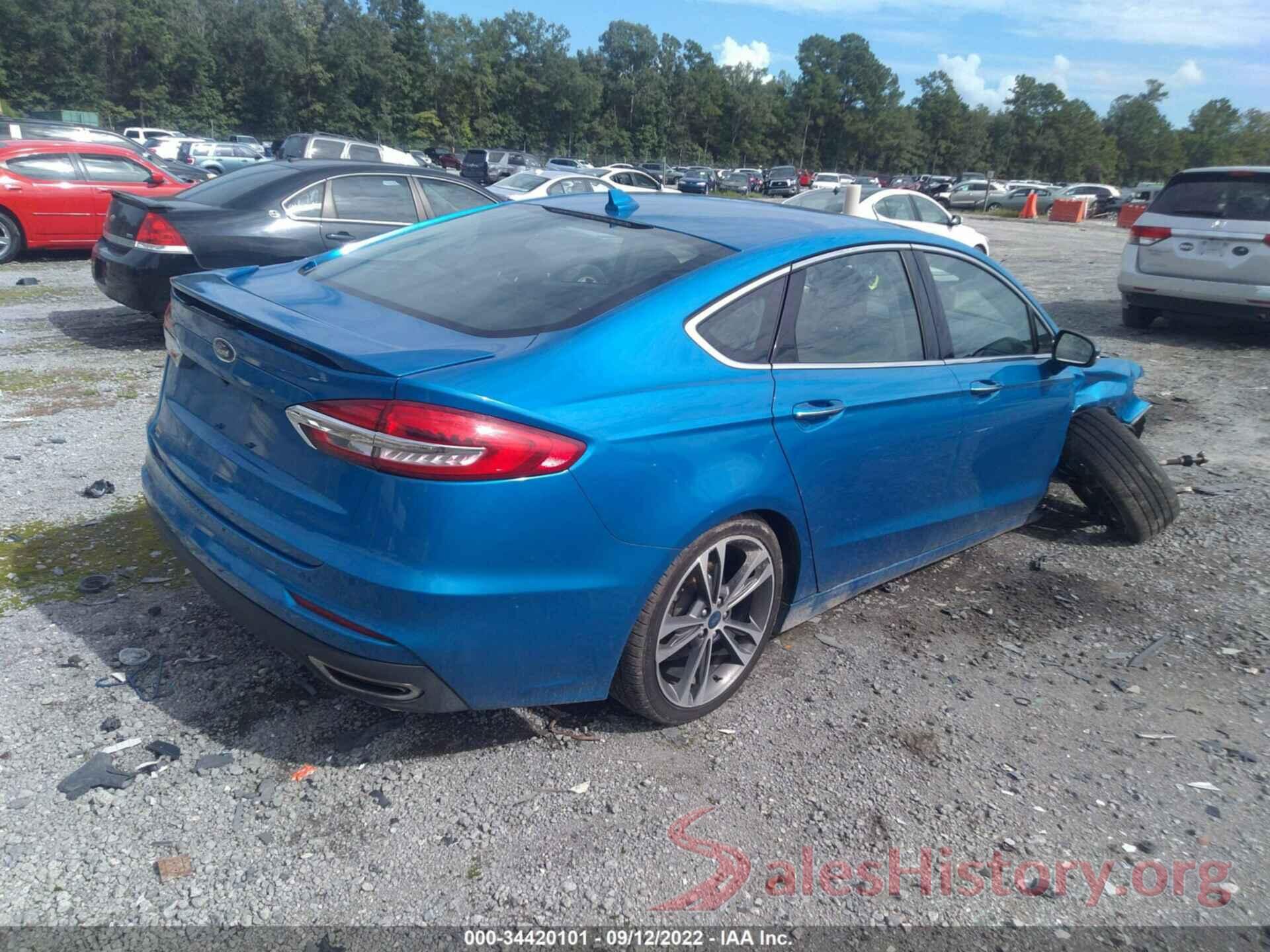 3FA6P0K9XKR238397 2019 FORD FUSION