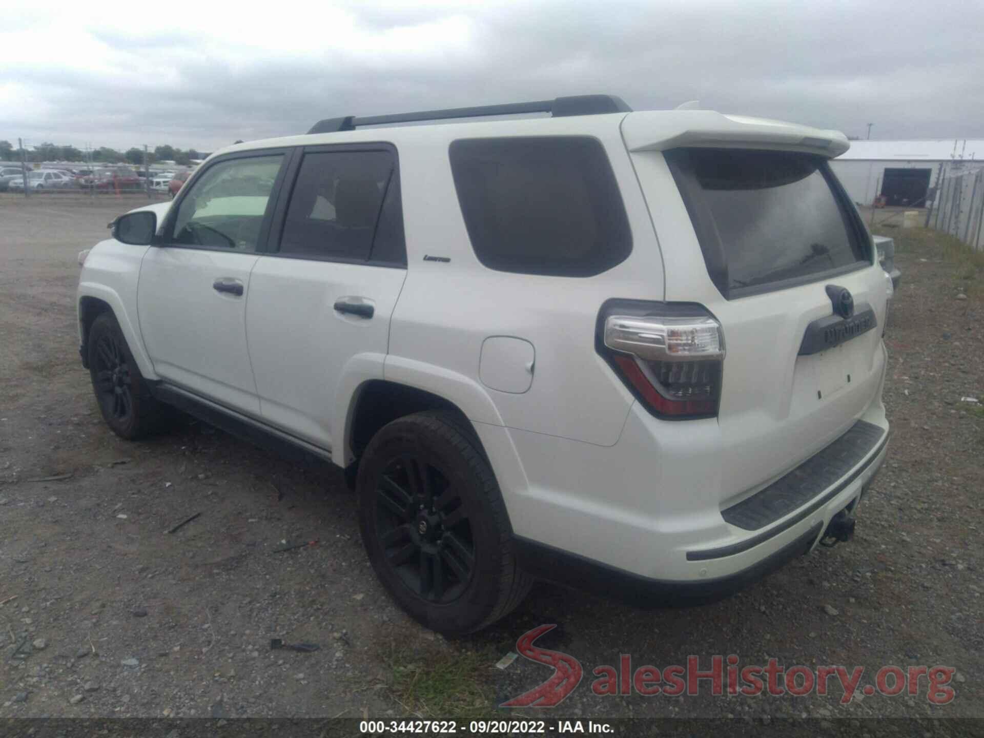 JTEBU5JR7K5720663 2019 TOYOTA 4RUNNER