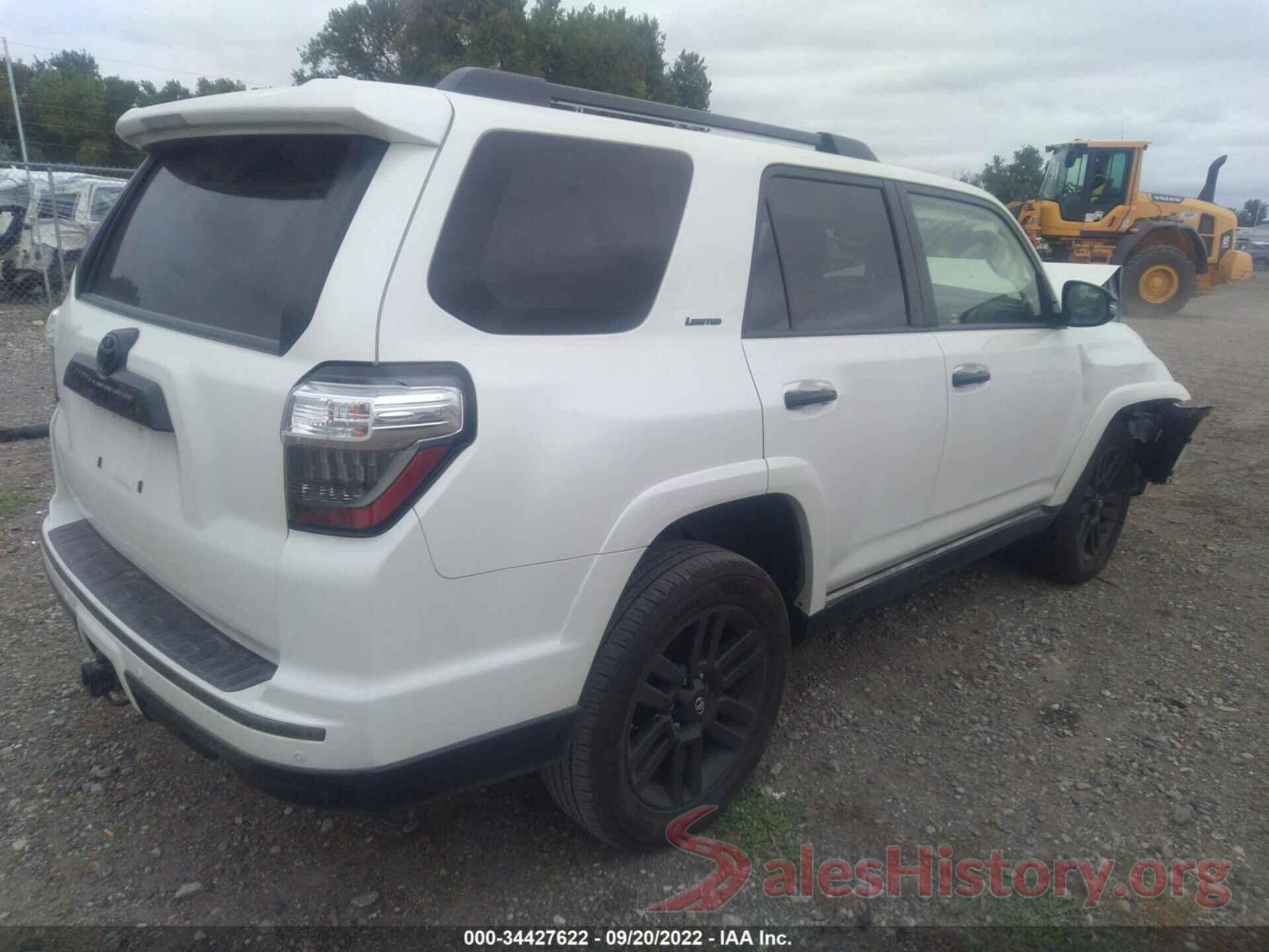 JTEBU5JR7K5720663 2019 TOYOTA 4RUNNER