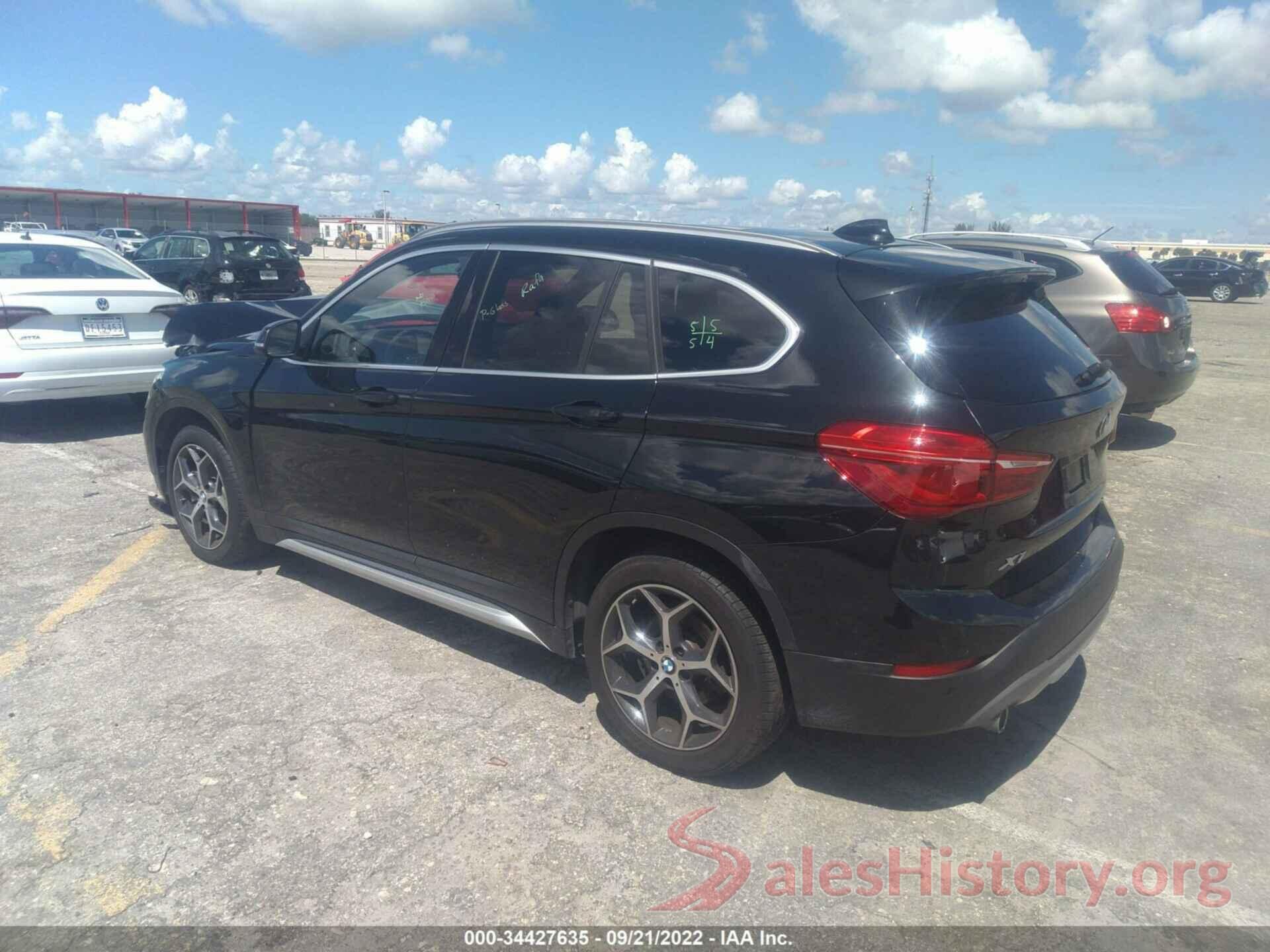 WBXHU7C59K5L10986 2019 BMW X1