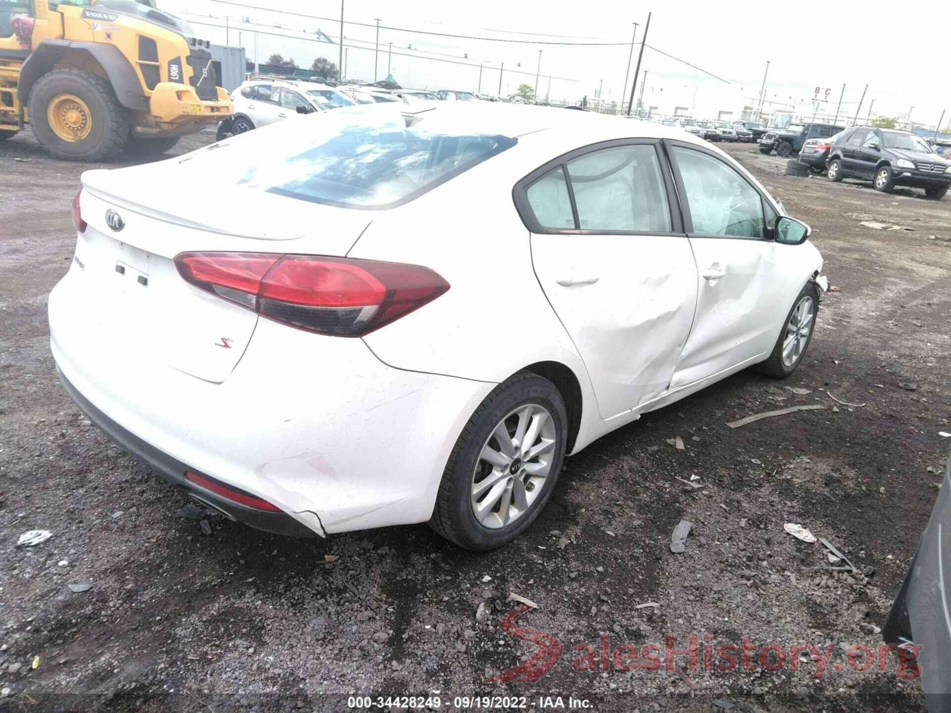 3KPFL4A74HE114736 2017 KIA FORTE