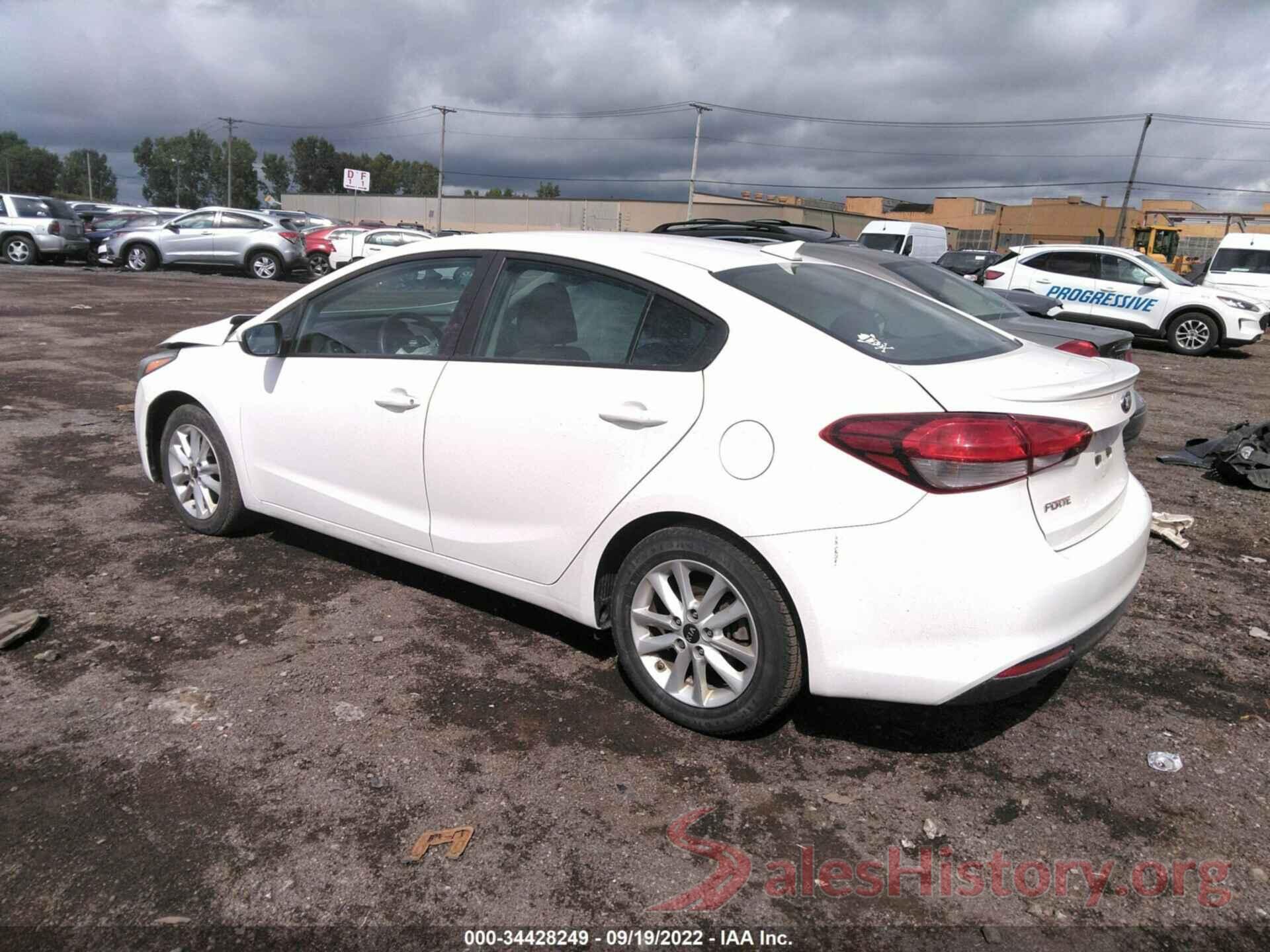 3KPFL4A74HE114736 2017 KIA FORTE