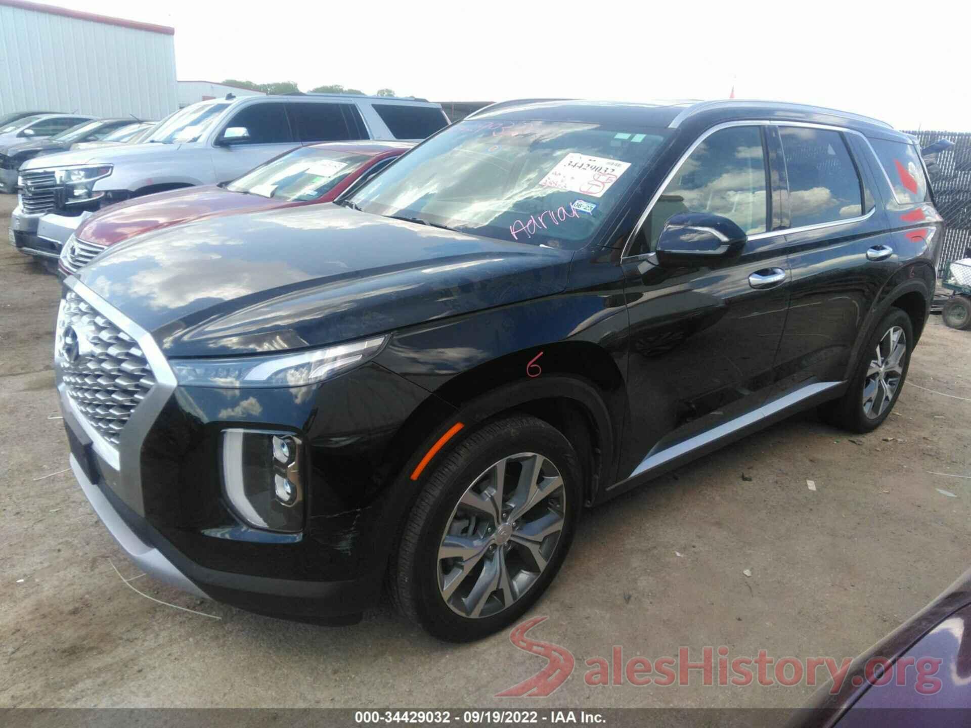 KM8R44HE6MU321053 2021 HYUNDAI PALISADE