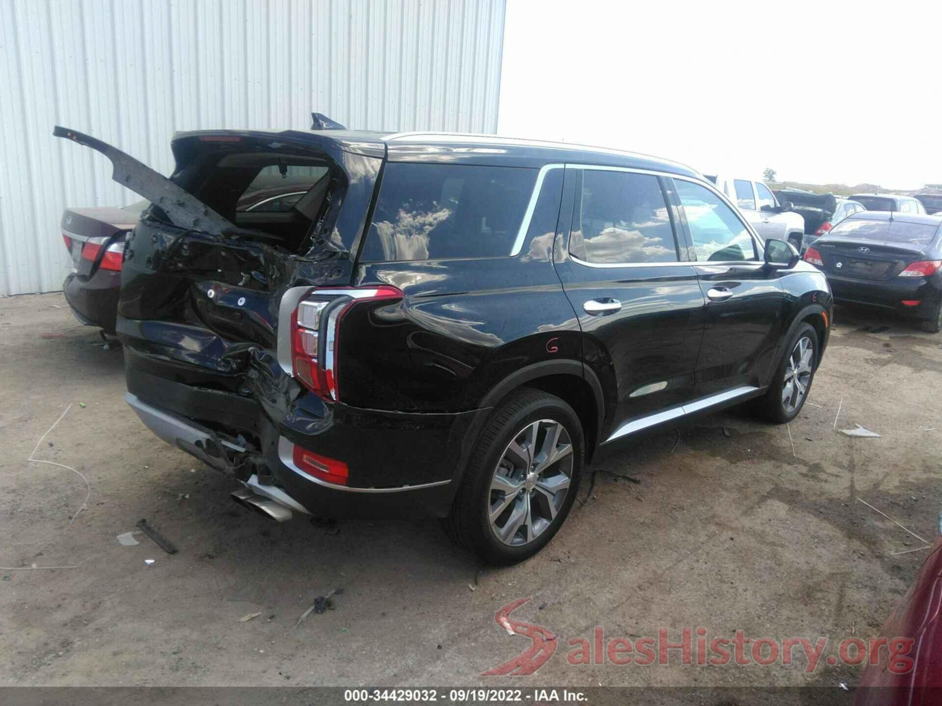 KM8R44HE6MU321053 2021 HYUNDAI PALISADE