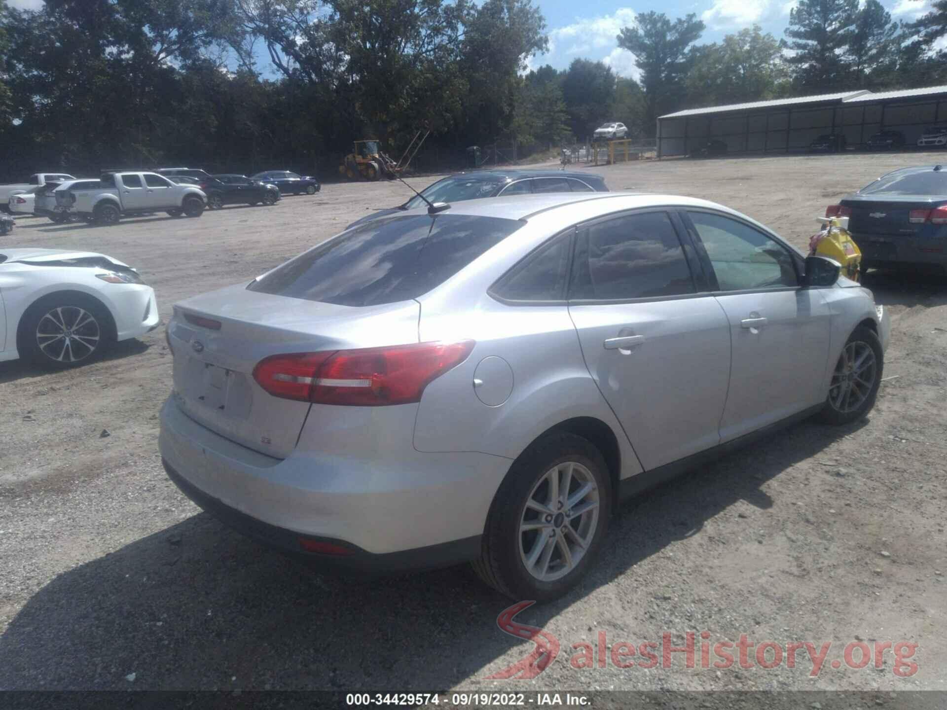 1FADP3F26HL217804 2017 FORD FOCUS