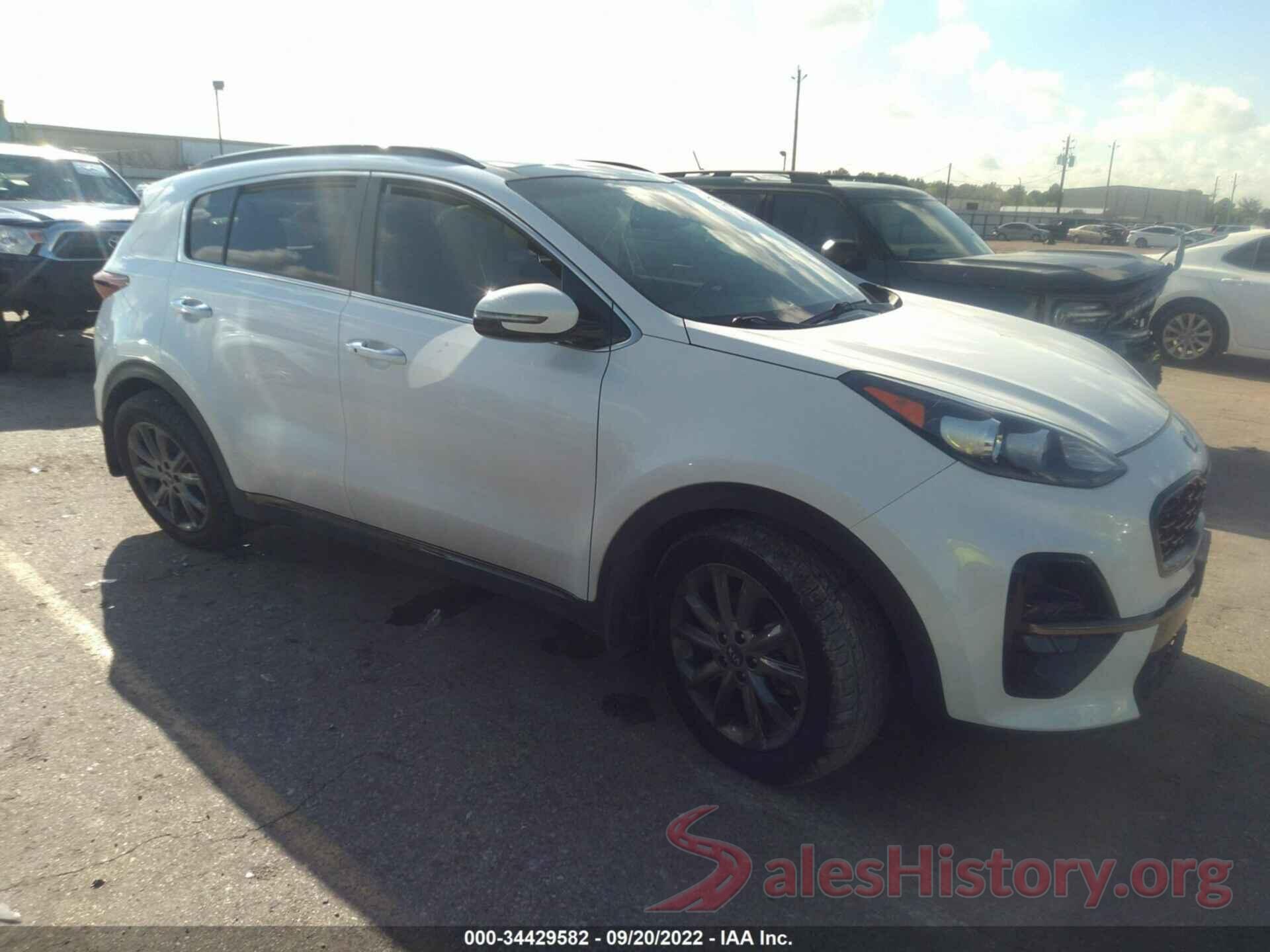 KNDP63AC3L7654719 2020 KIA SPORTAGE