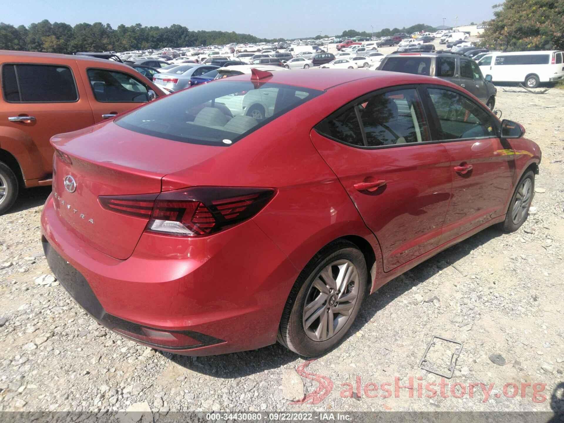 5NPD84LF3KH469008 2019 HYUNDAI ELANTRA