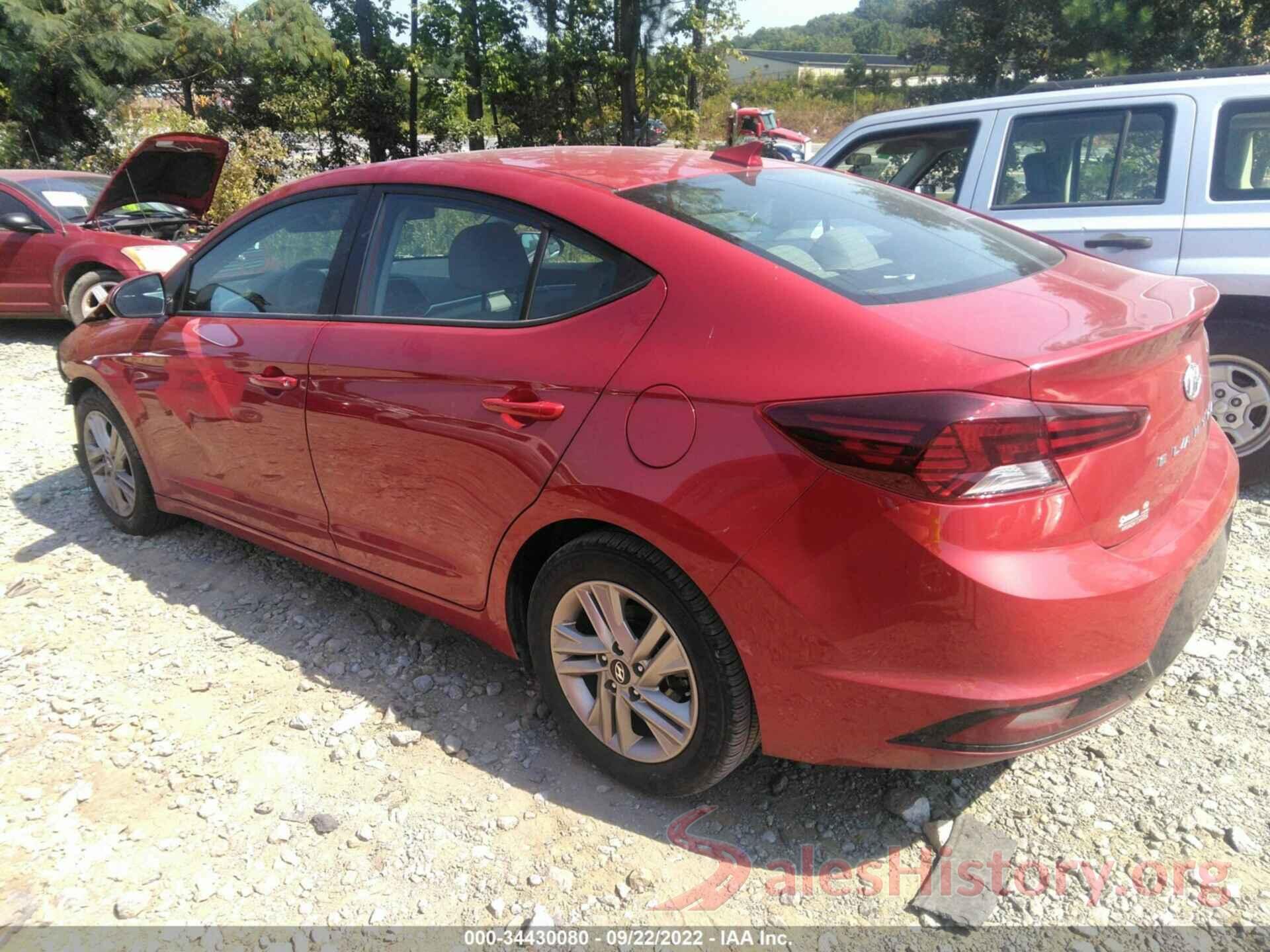 5NPD84LF3KH469008 2019 HYUNDAI ELANTRA