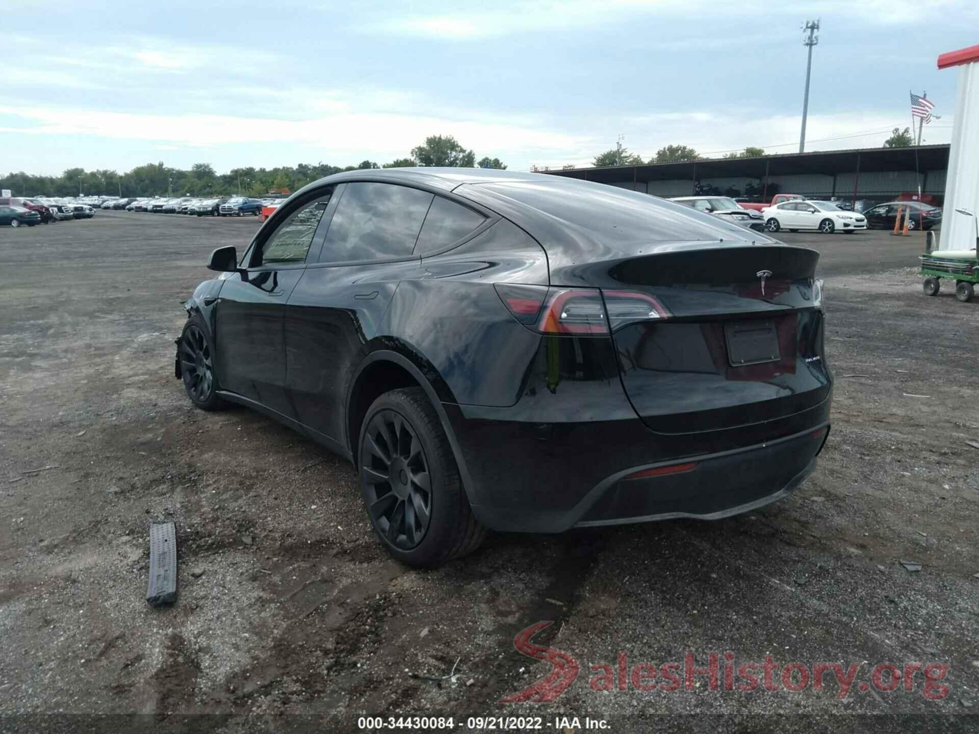 7SAYGAEE3NF429024 2022 TESLA MODEL Y