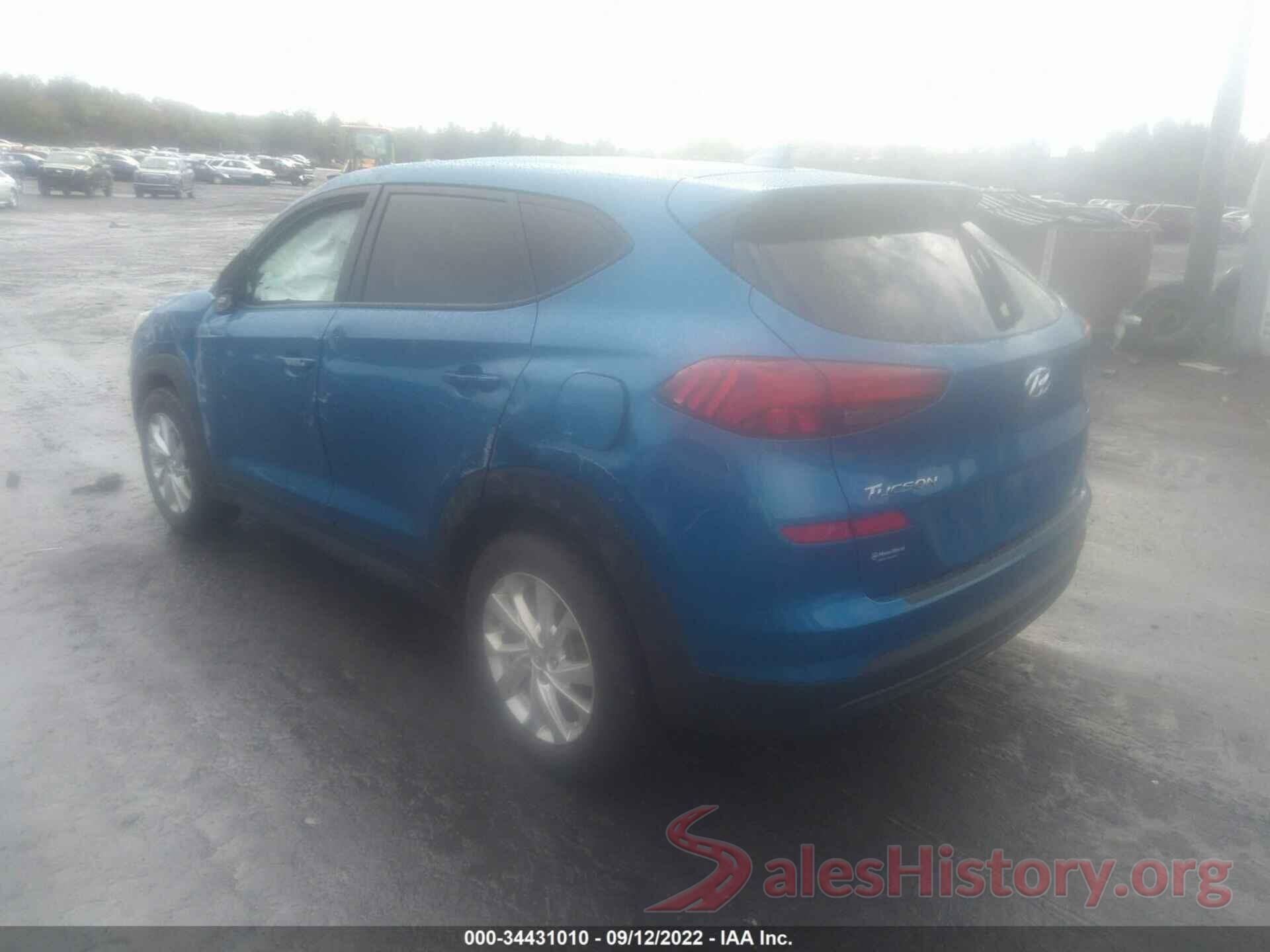 KM8J2CA43KU043689 2019 HYUNDAI TUCSON