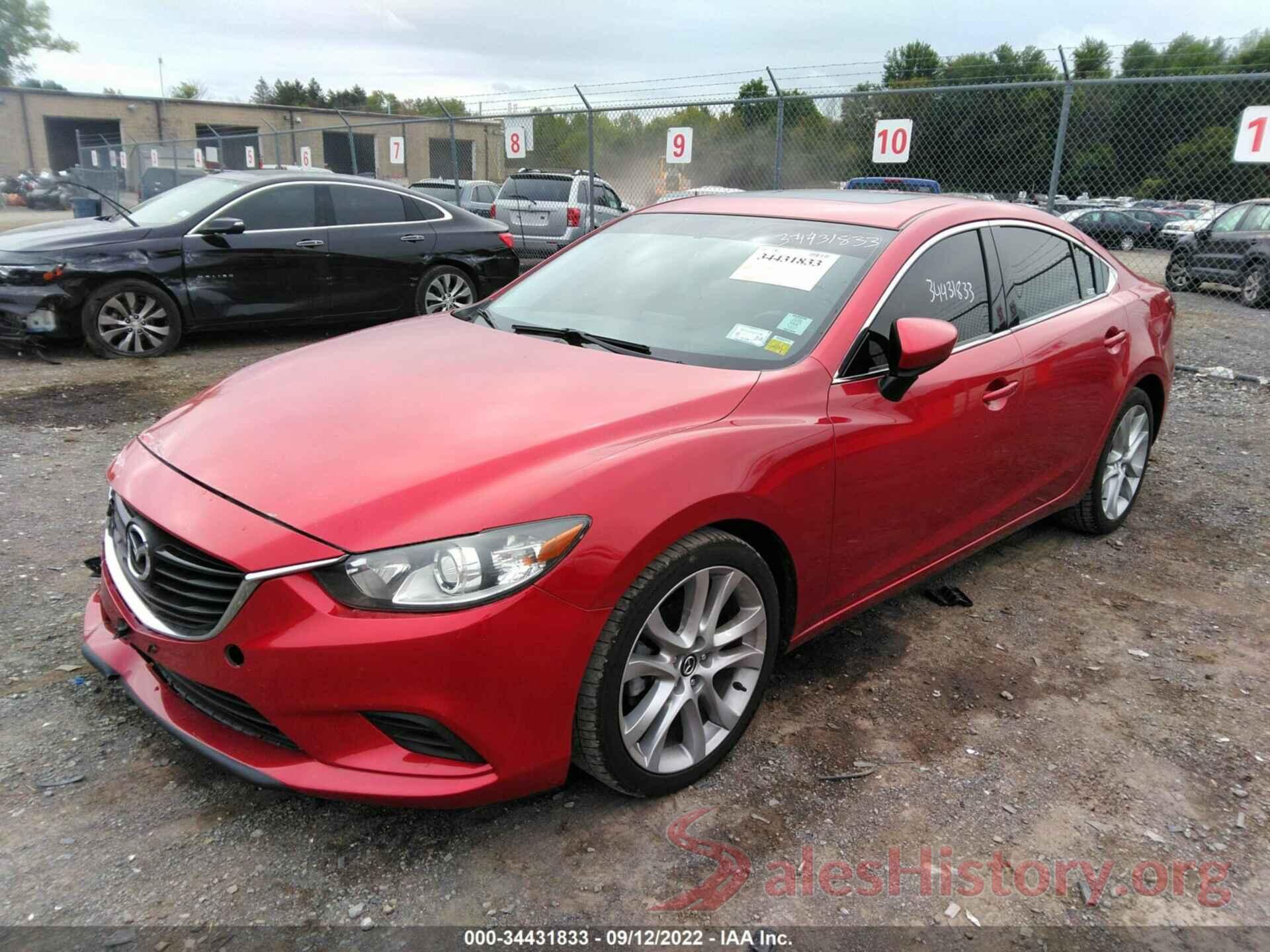 JM1GJ1V50G1477523 2016 MAZDA MAZDA6