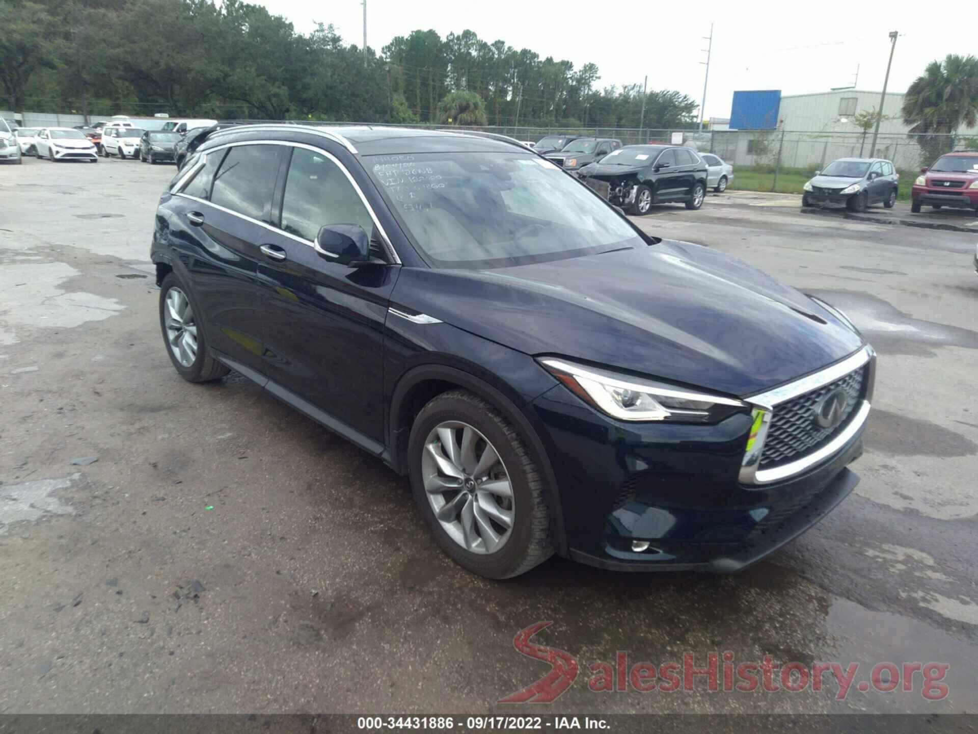 3PCAJ5CA8MF122020 2021 INFINITI QX50