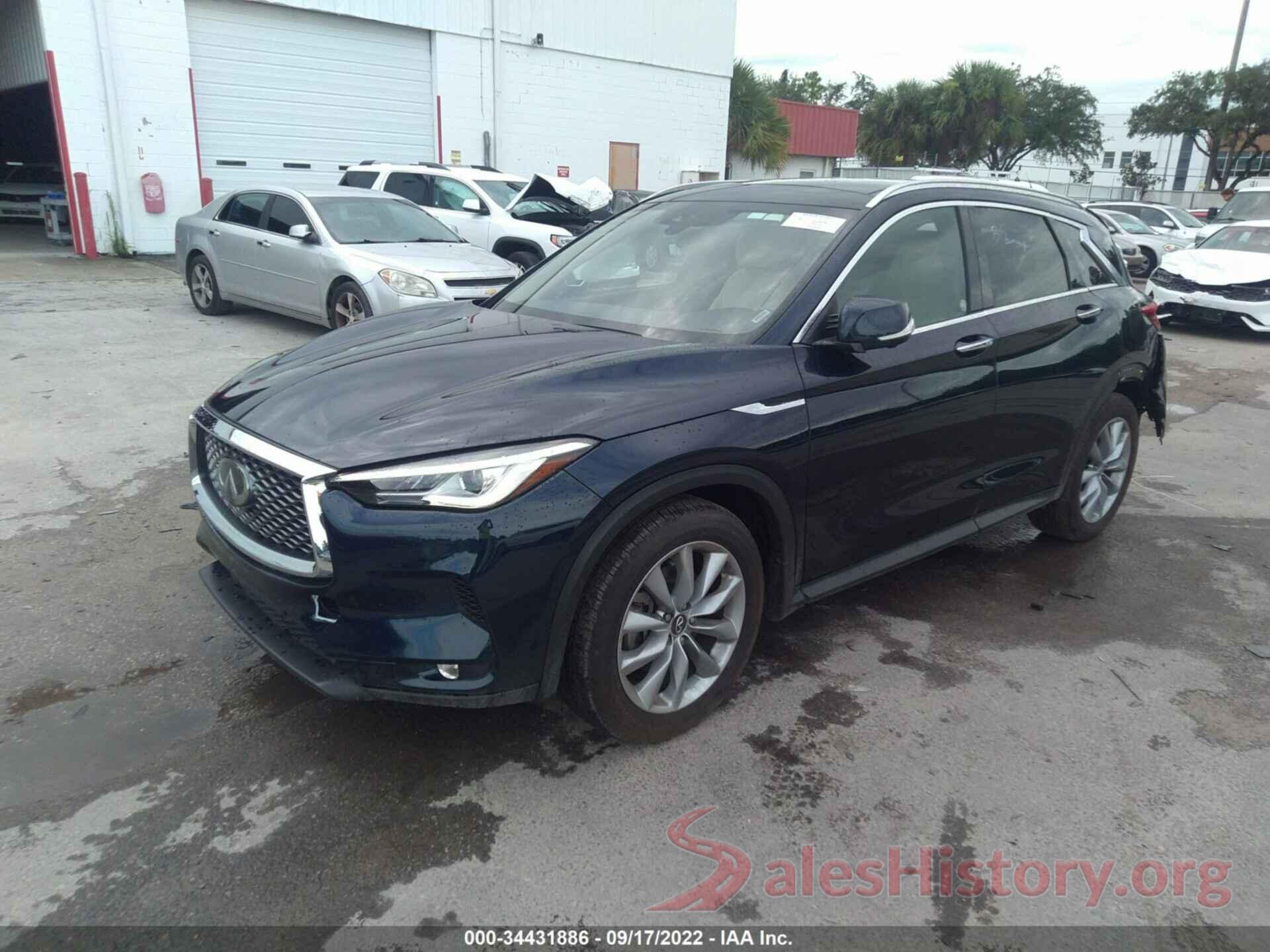 3PCAJ5CA8MF122020 2021 INFINITI QX50