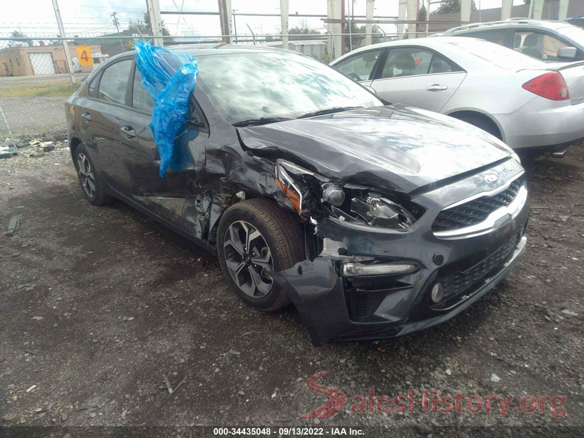 3KPF24AD2LE244130 2020 KIA FORTE