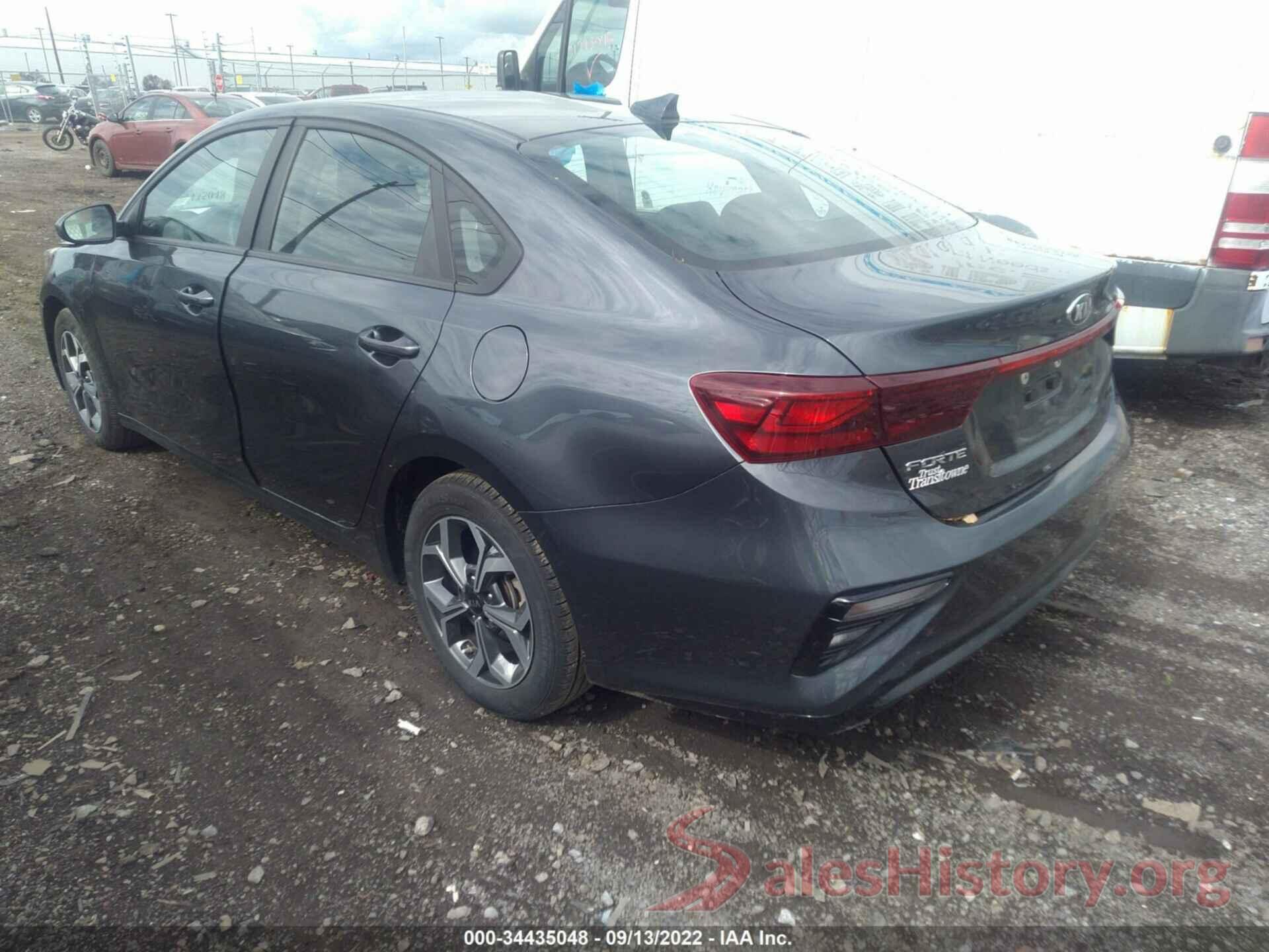 3KPF24AD2LE244130 2020 KIA FORTE