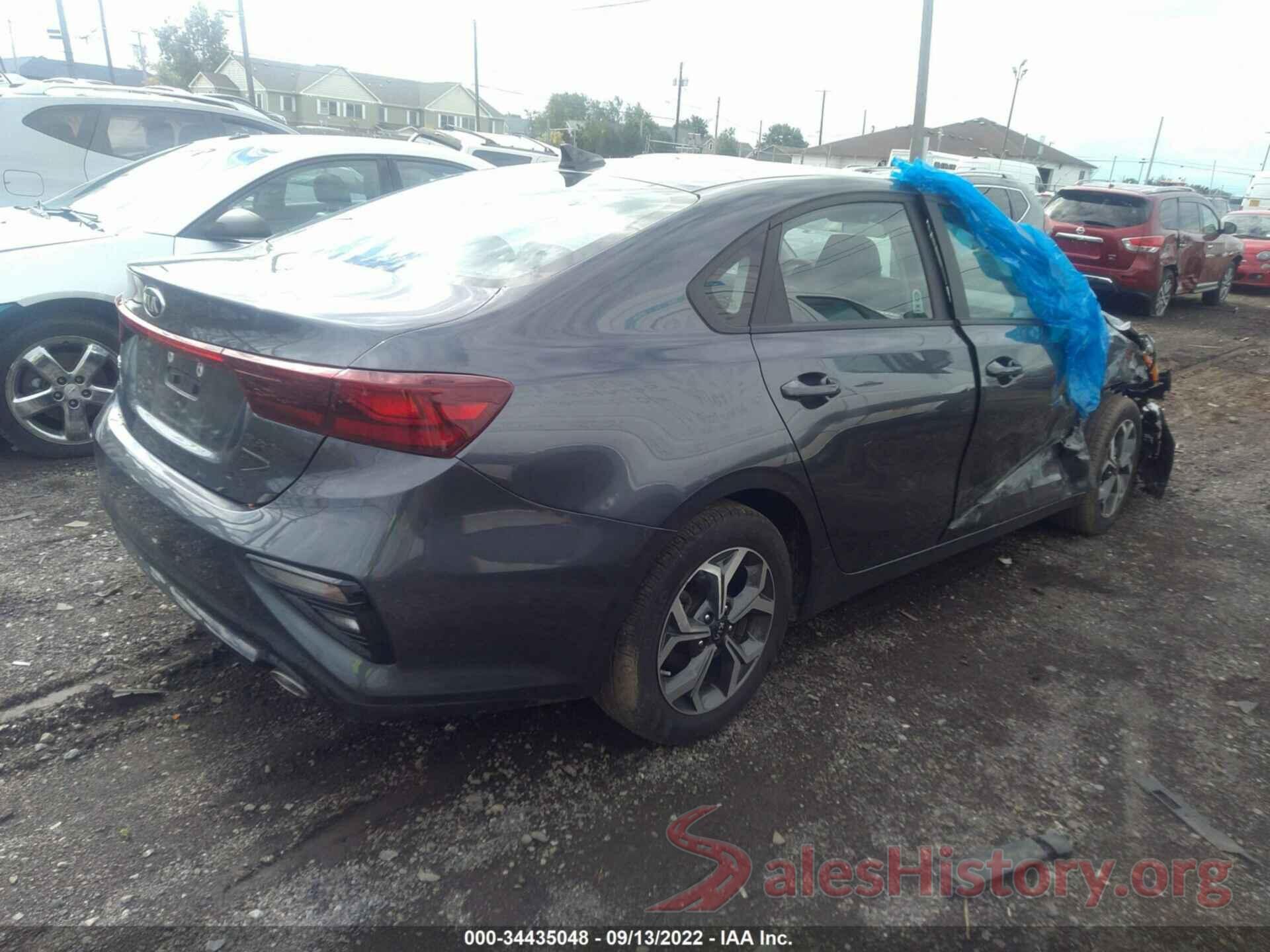 3KPF24AD2LE244130 2020 KIA FORTE