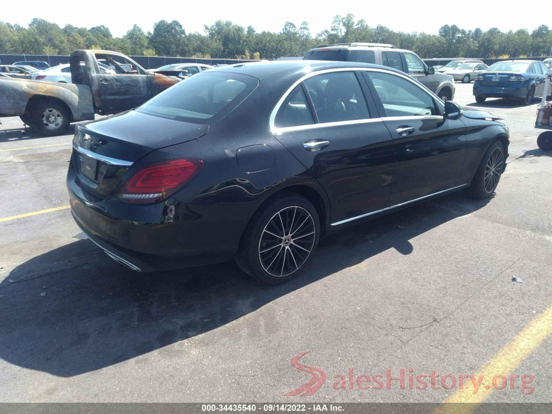 55SWF8DBXLU323446 2020 MERCEDES-BENZ C-CLASS