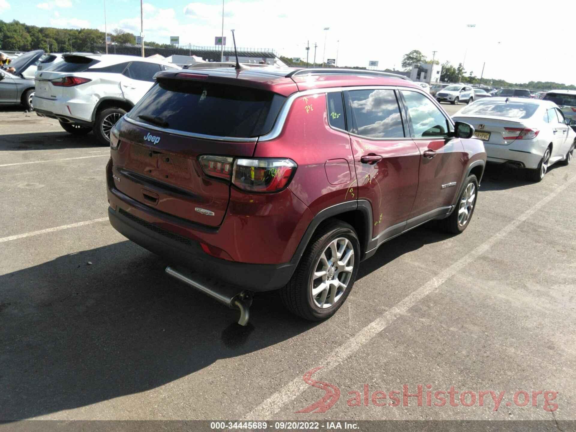 3C4NJDFB9NT175540 2022 JEEP COMPASS