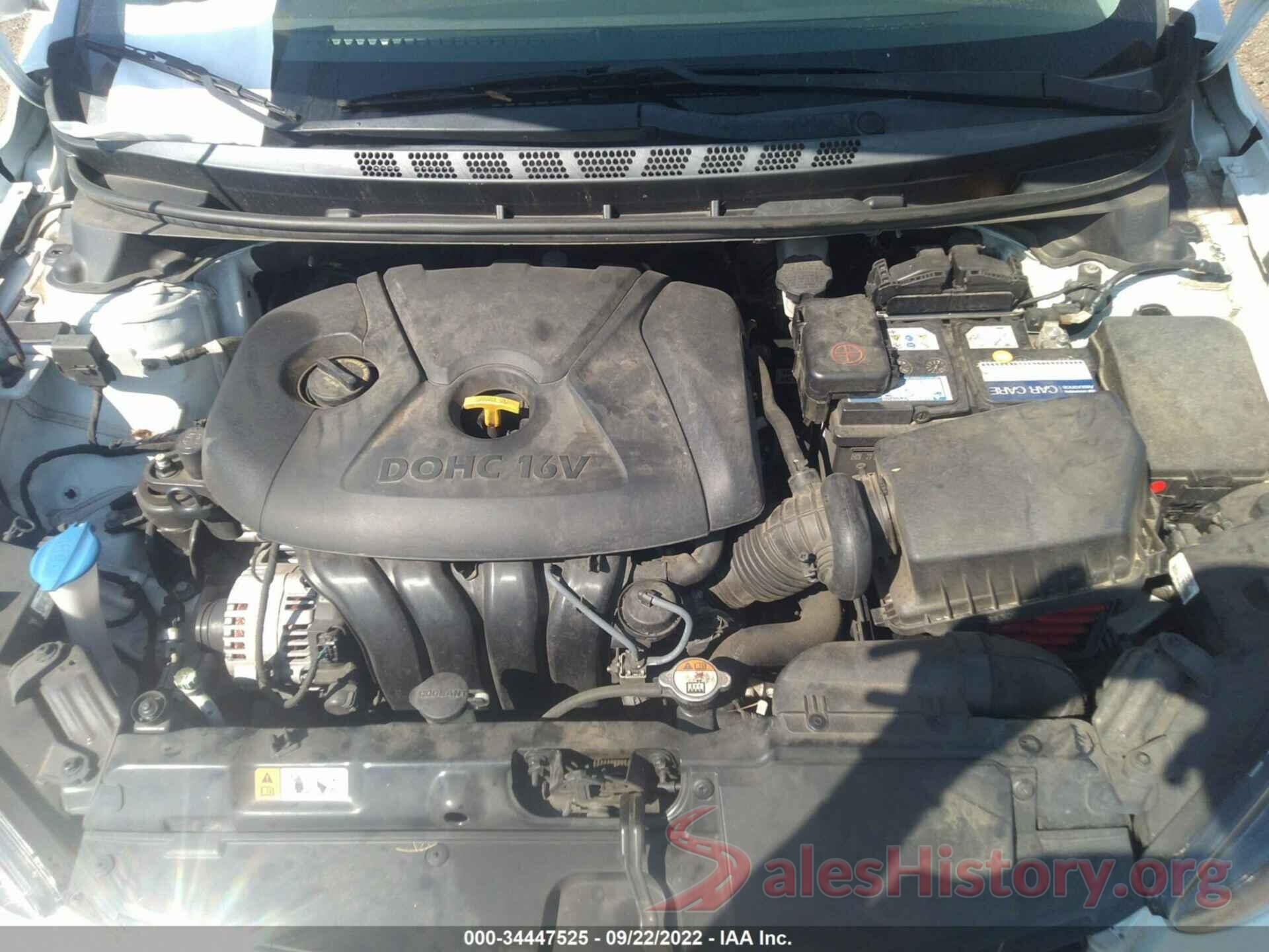 5NPDH4AEXFH594412 2015 HYUNDAI ELANTRA