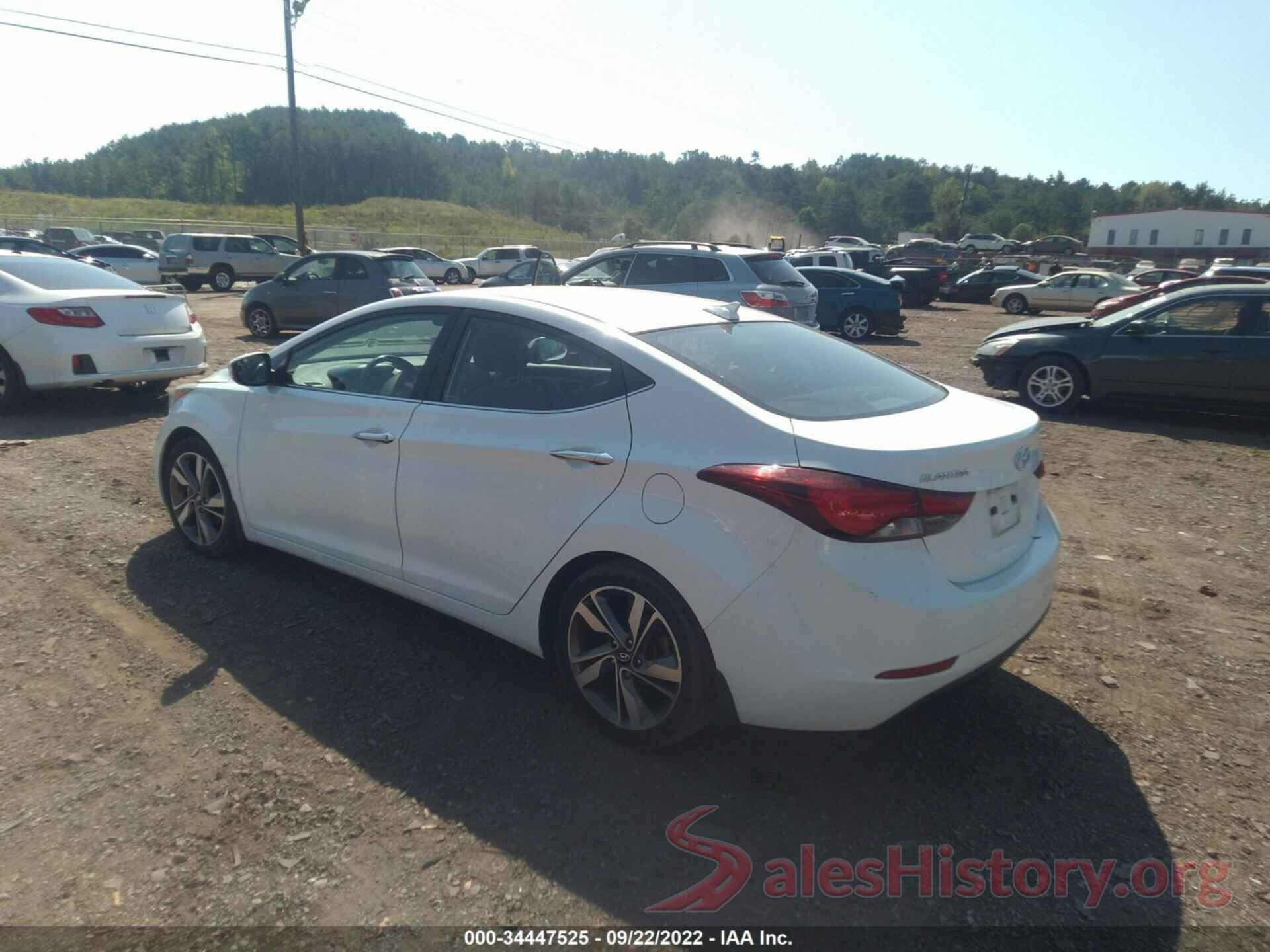 5NPDH4AEXFH594412 2015 HYUNDAI ELANTRA