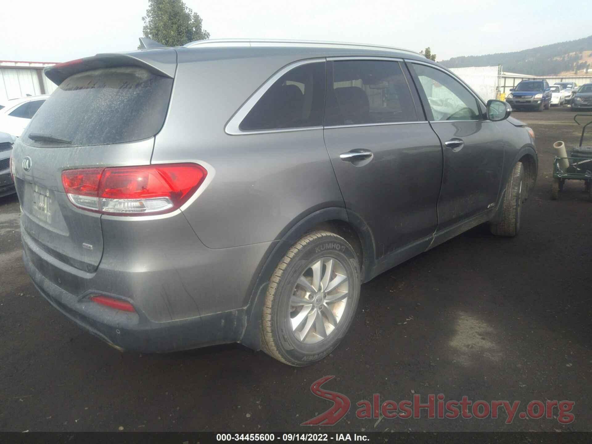 5XYPGDA35HG254612 2017 KIA SORENTO