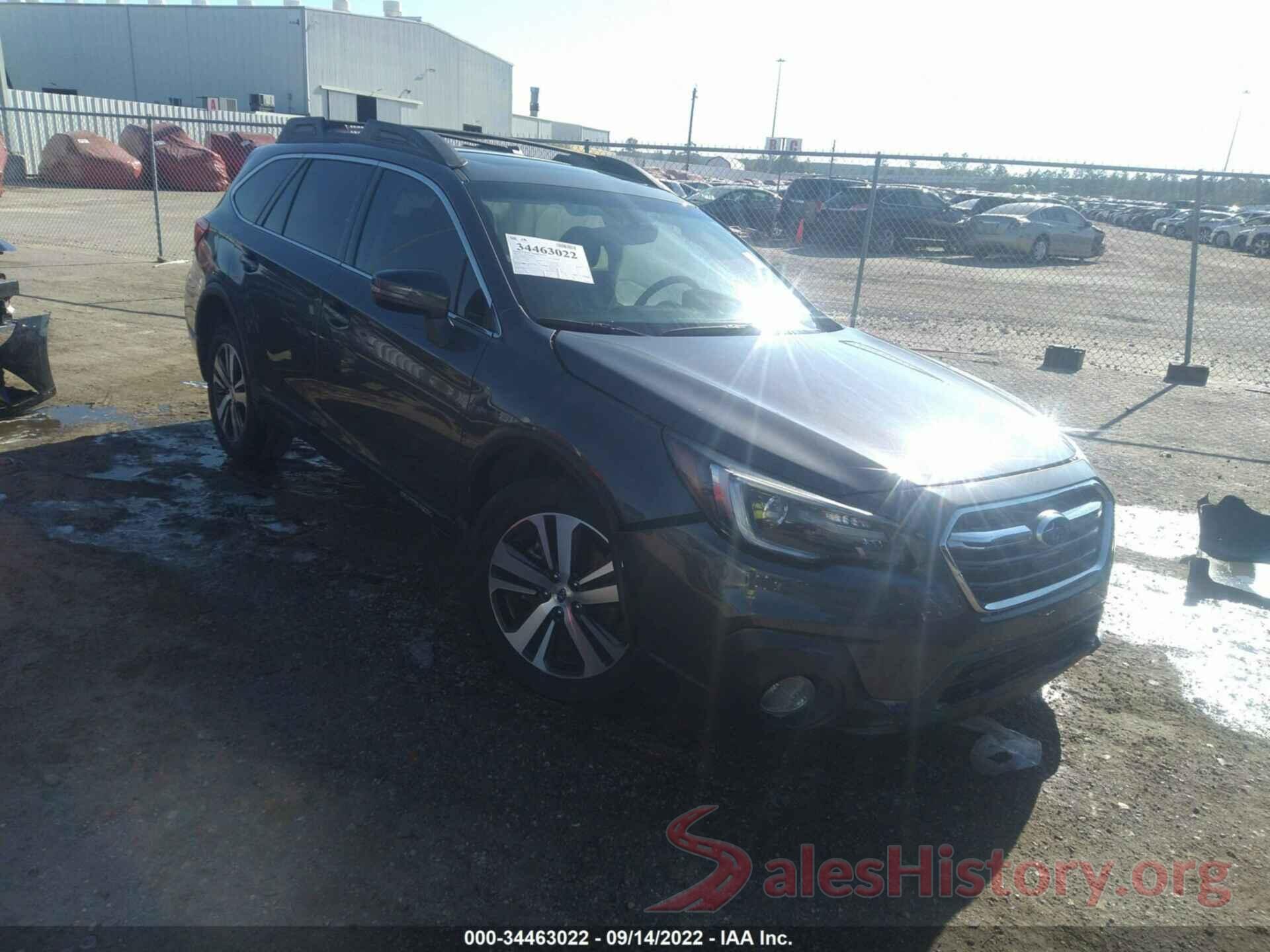 4S4BSANC2K3341683 2019 SUBARU OUTBACK