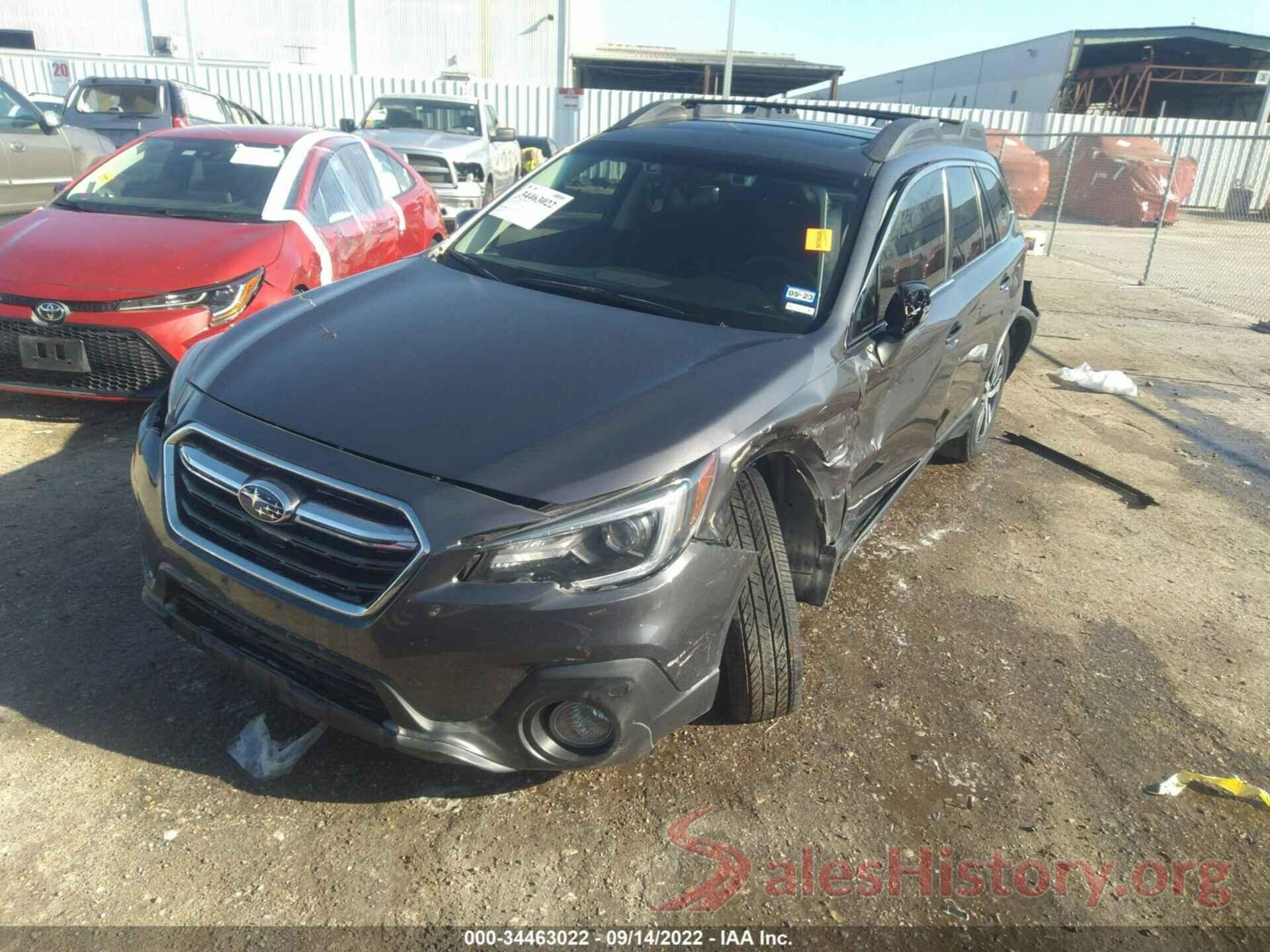 4S4BSANC2K3341683 2019 SUBARU OUTBACK