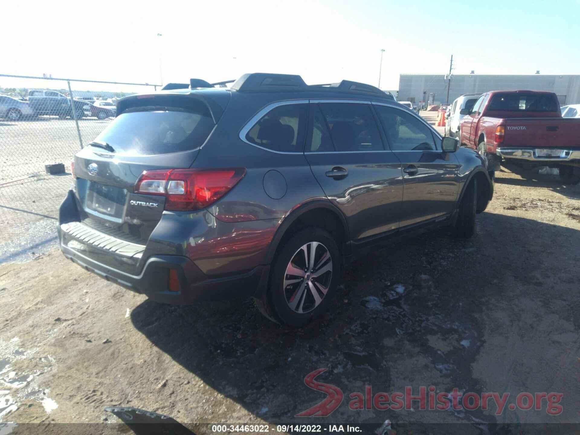 4S4BSANC2K3341683 2019 SUBARU OUTBACK