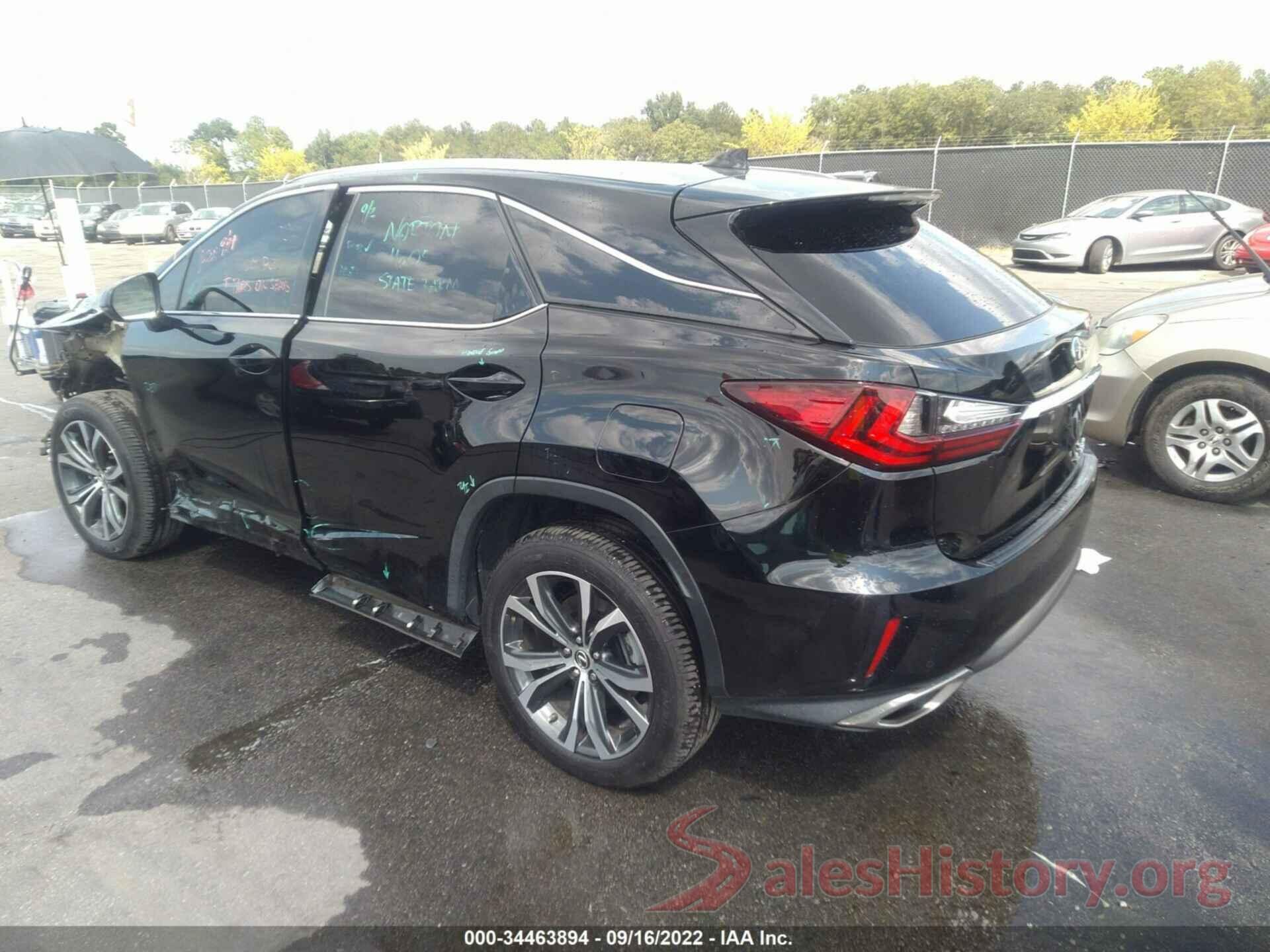 2T2BZMCA4KC193865 2019 LEXUS RX